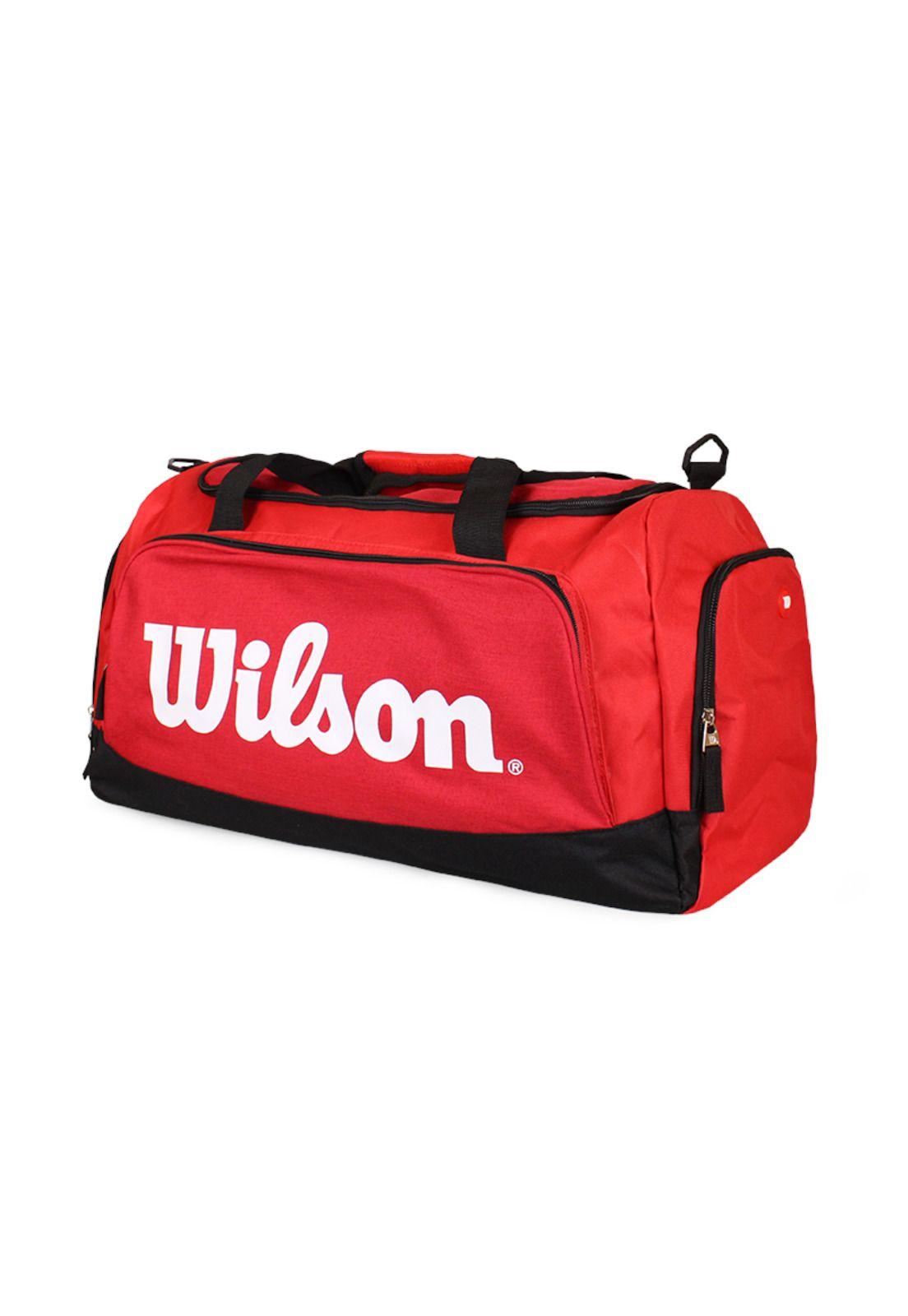 Pack Wilson bolso Luton rojo + banano Oslo rojo-5