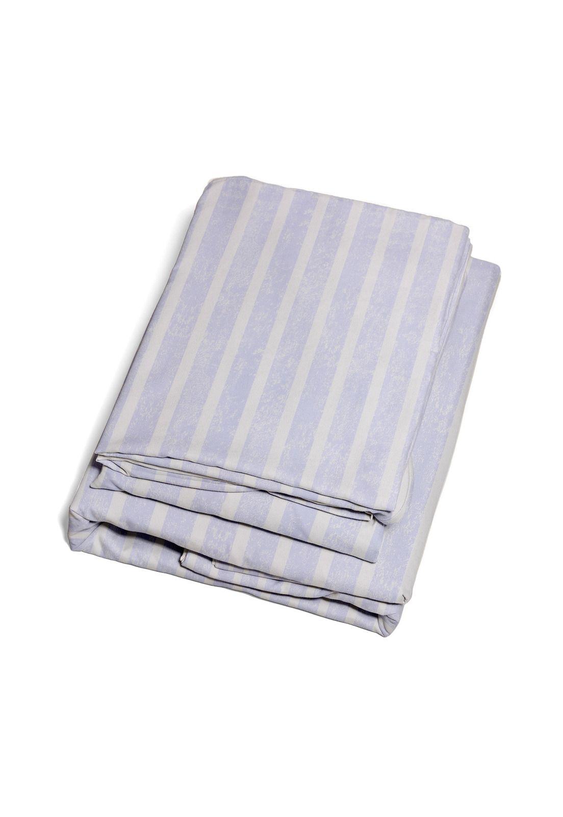 Juego de sábanas Nautica 4 piezas microfibra king lineas celeste-2