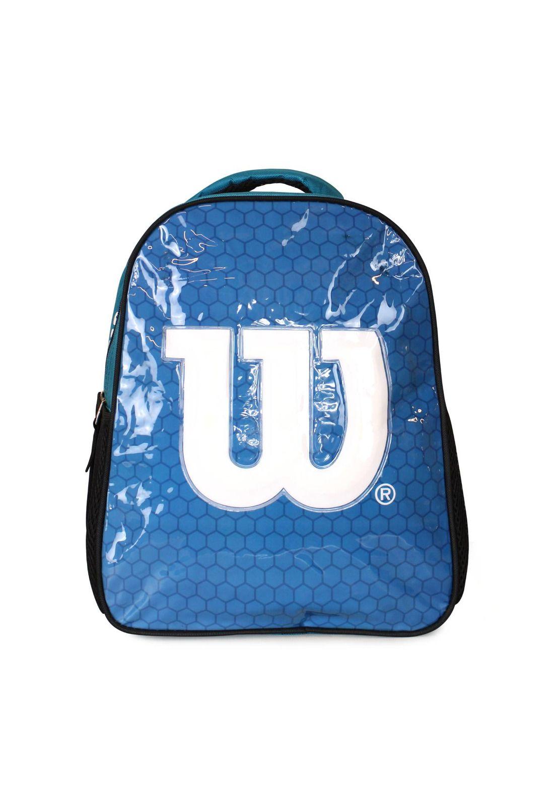 Pack Wilson bolso Luton azul + mochila infantil Sweet azul-4