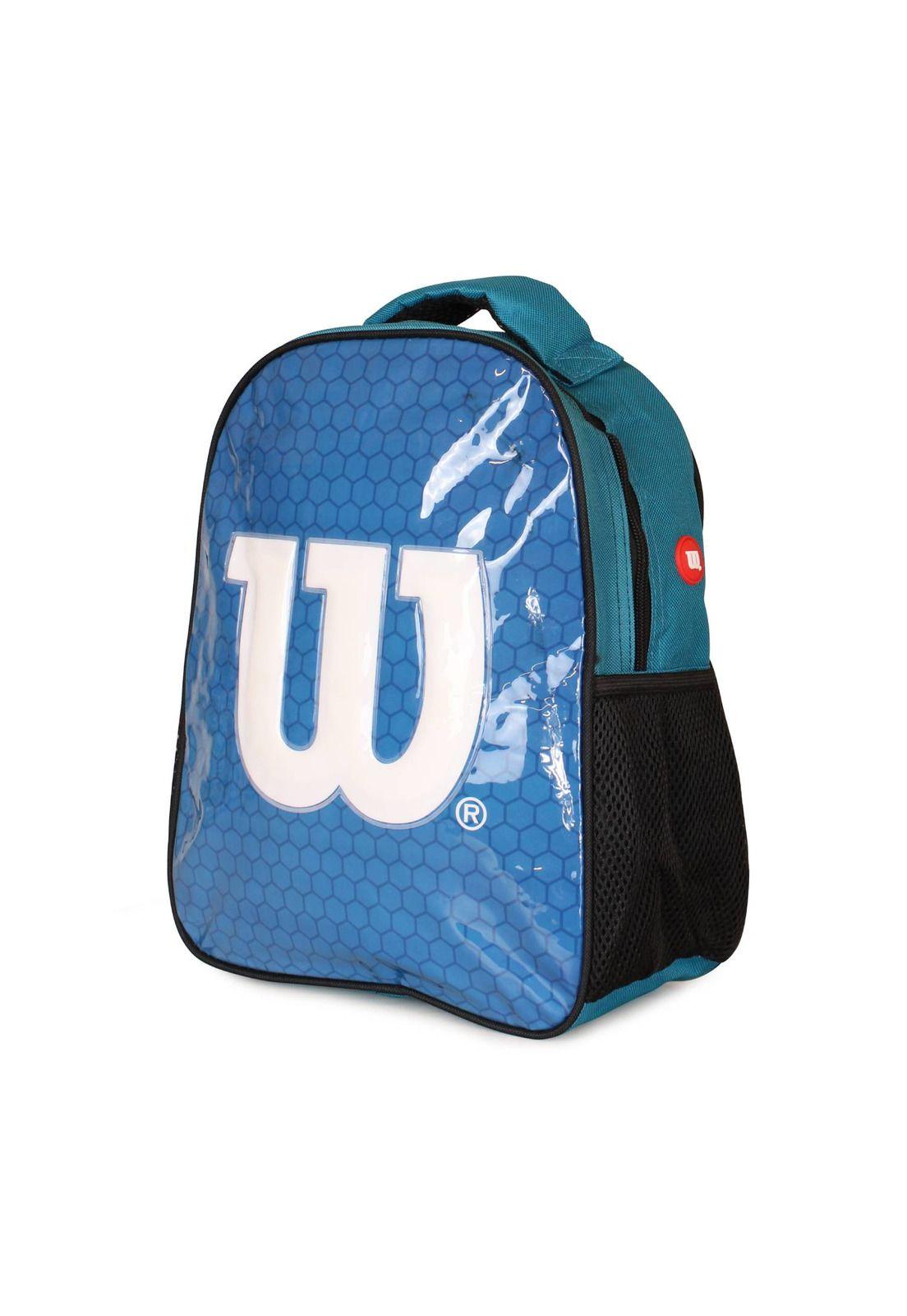 Pack Wilson bolso Luton azul + mochila infantil Sweet azul-5