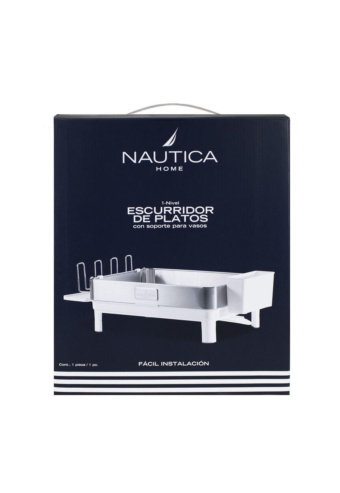 Secaplatos Escurridor de Loza Acero Inoxidable cocina Nautica Home-6