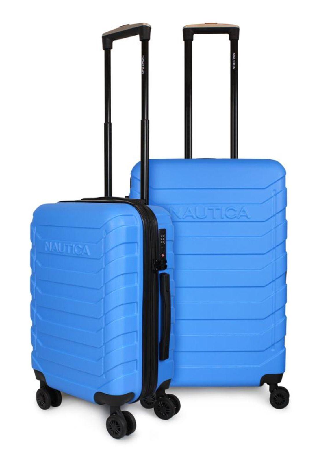 Pack 2 maletas S cabina+Mediana Soho azul rey Nautica-0