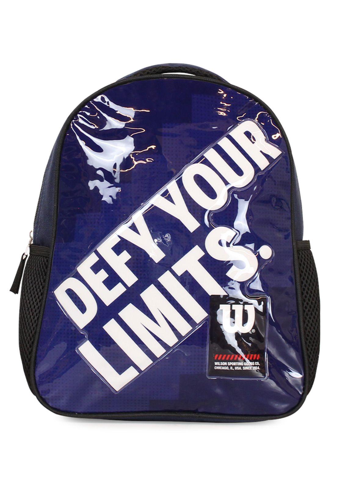 Mochila infantil unisex Logan  azul Wilson-0