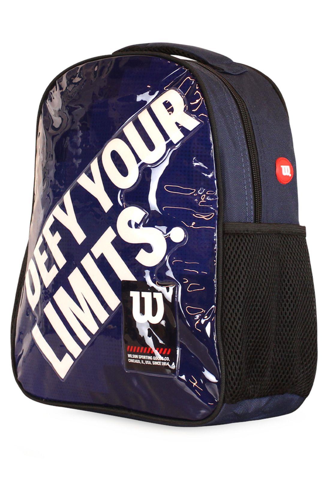 Mochila infantil unisex Logan  azul Wilson-1