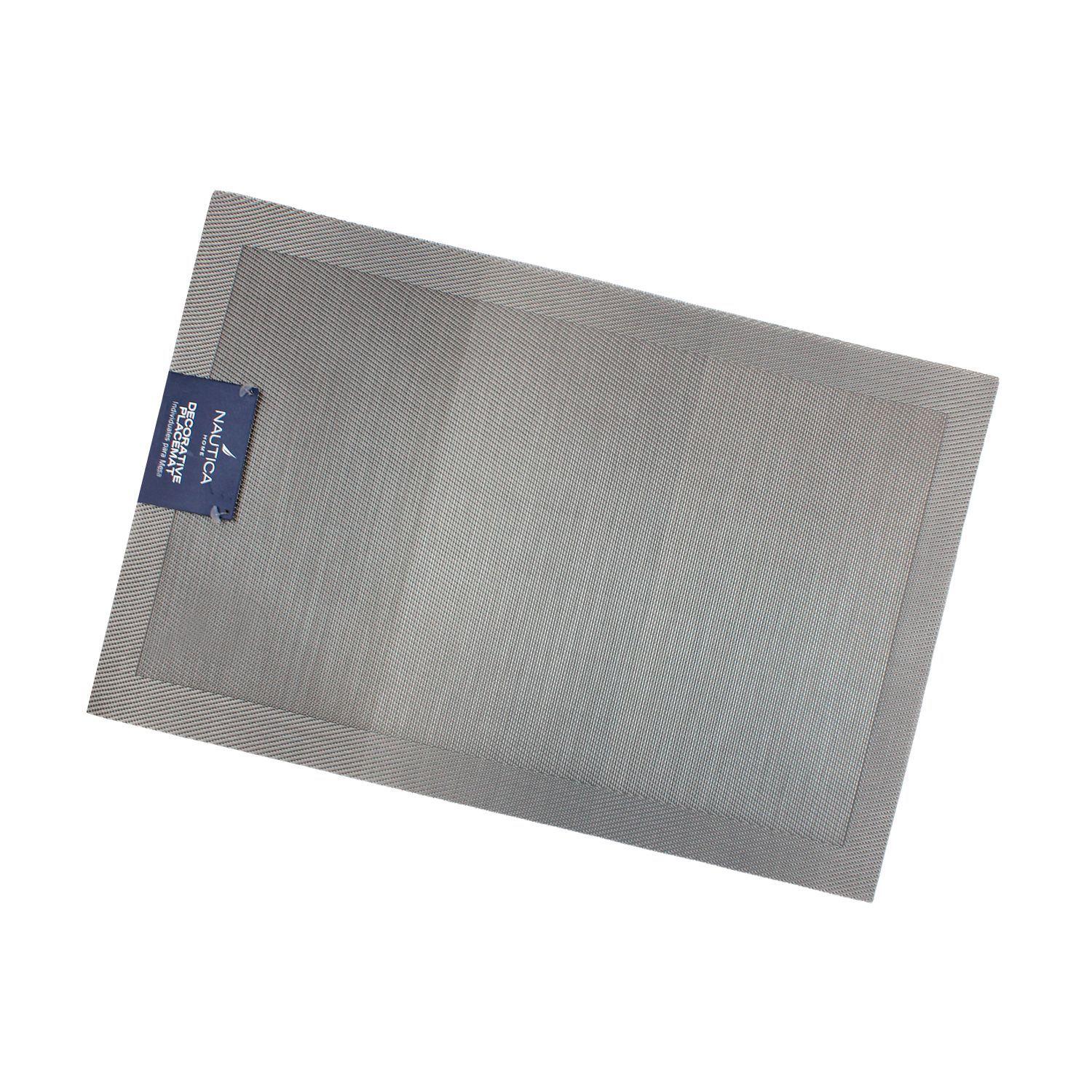 Individual de mesa Nautica Home 45x30cm degrade gris-2