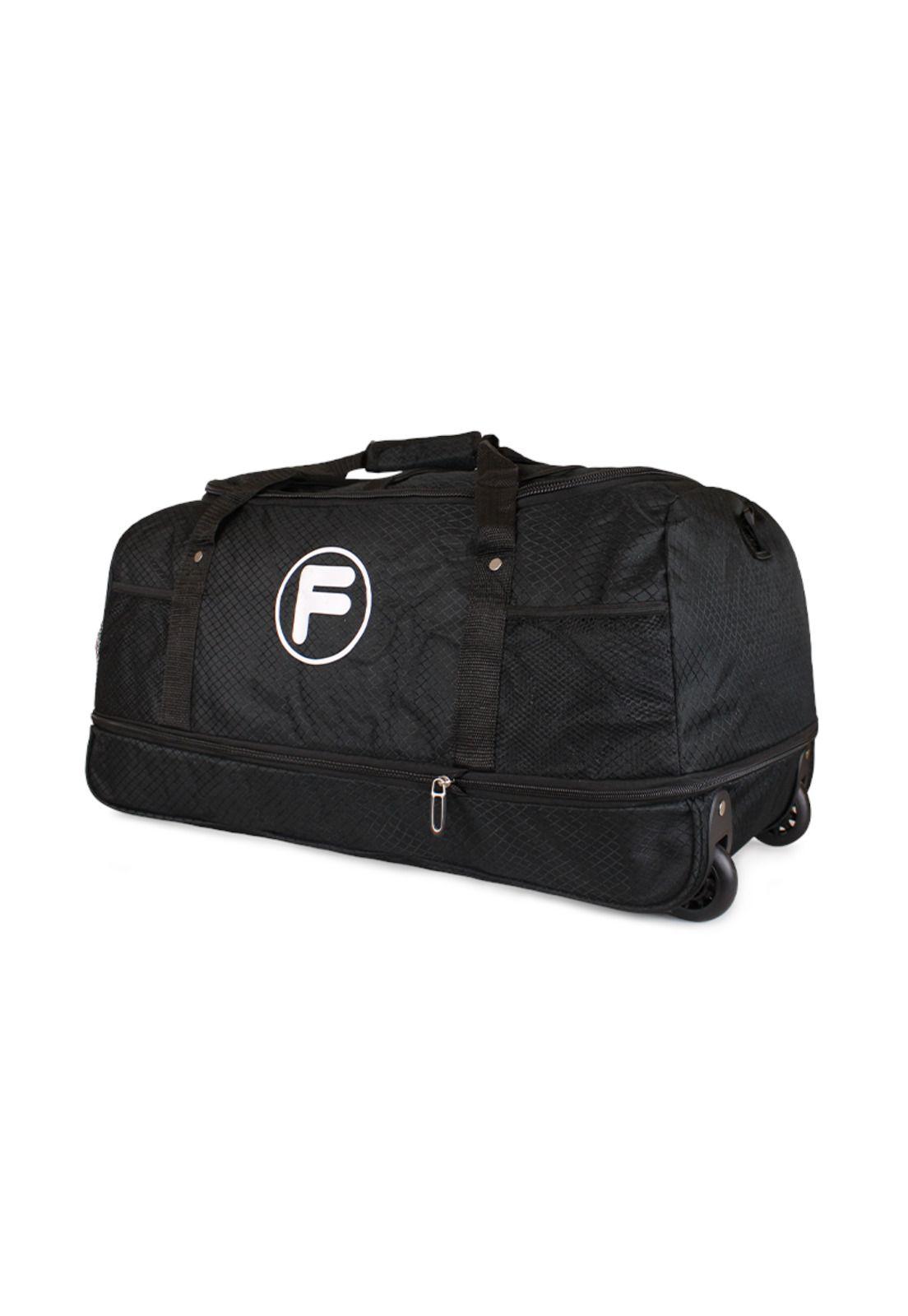 Maleta de cabina Flip negra + Bolso enrollable Goliat 80lts F-2