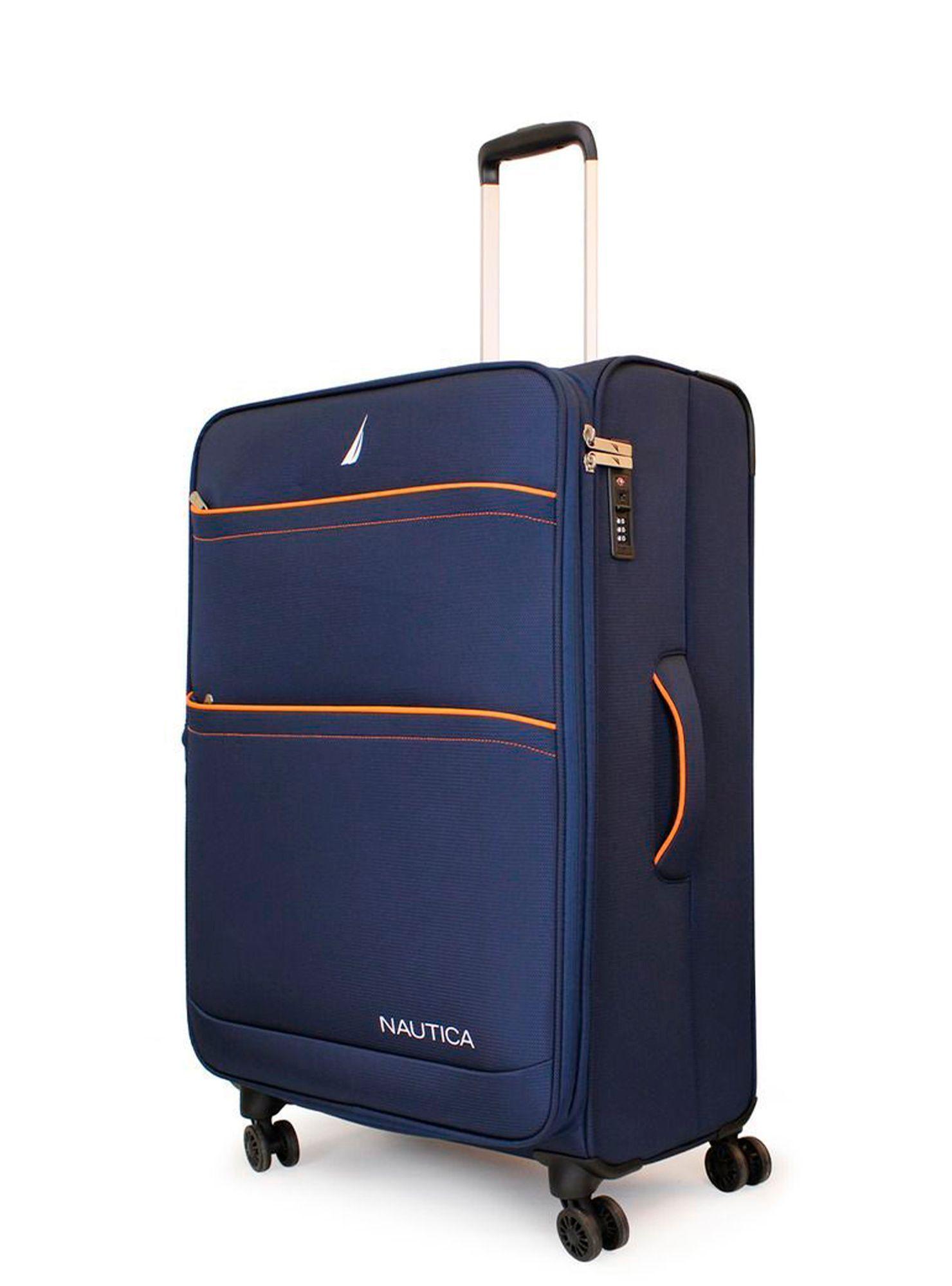 Pack 2 maletas blandas de tela M+L Nautica Lisboa 20k y 23k azul-4