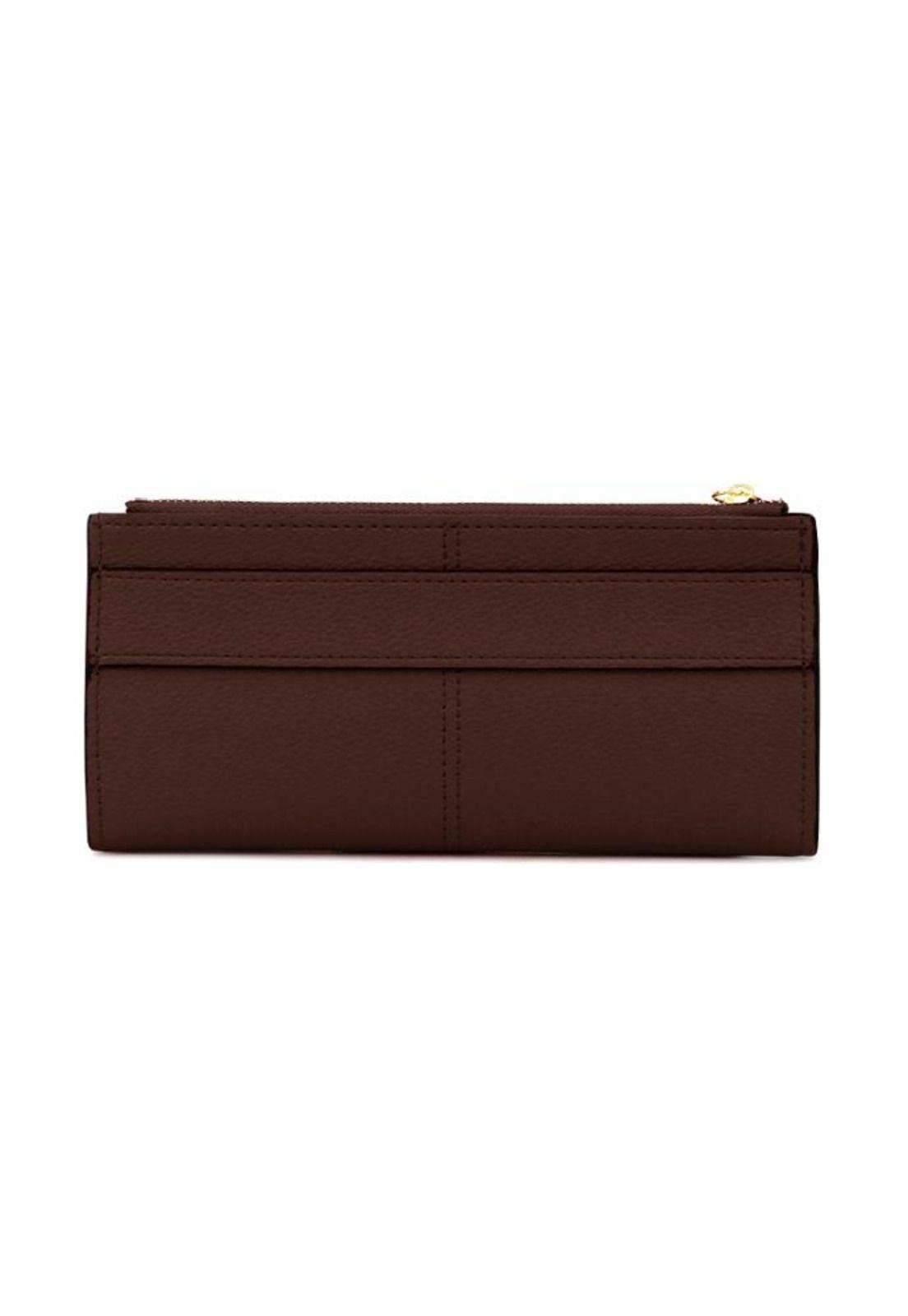 Billetera mujer Laia café Carven-3