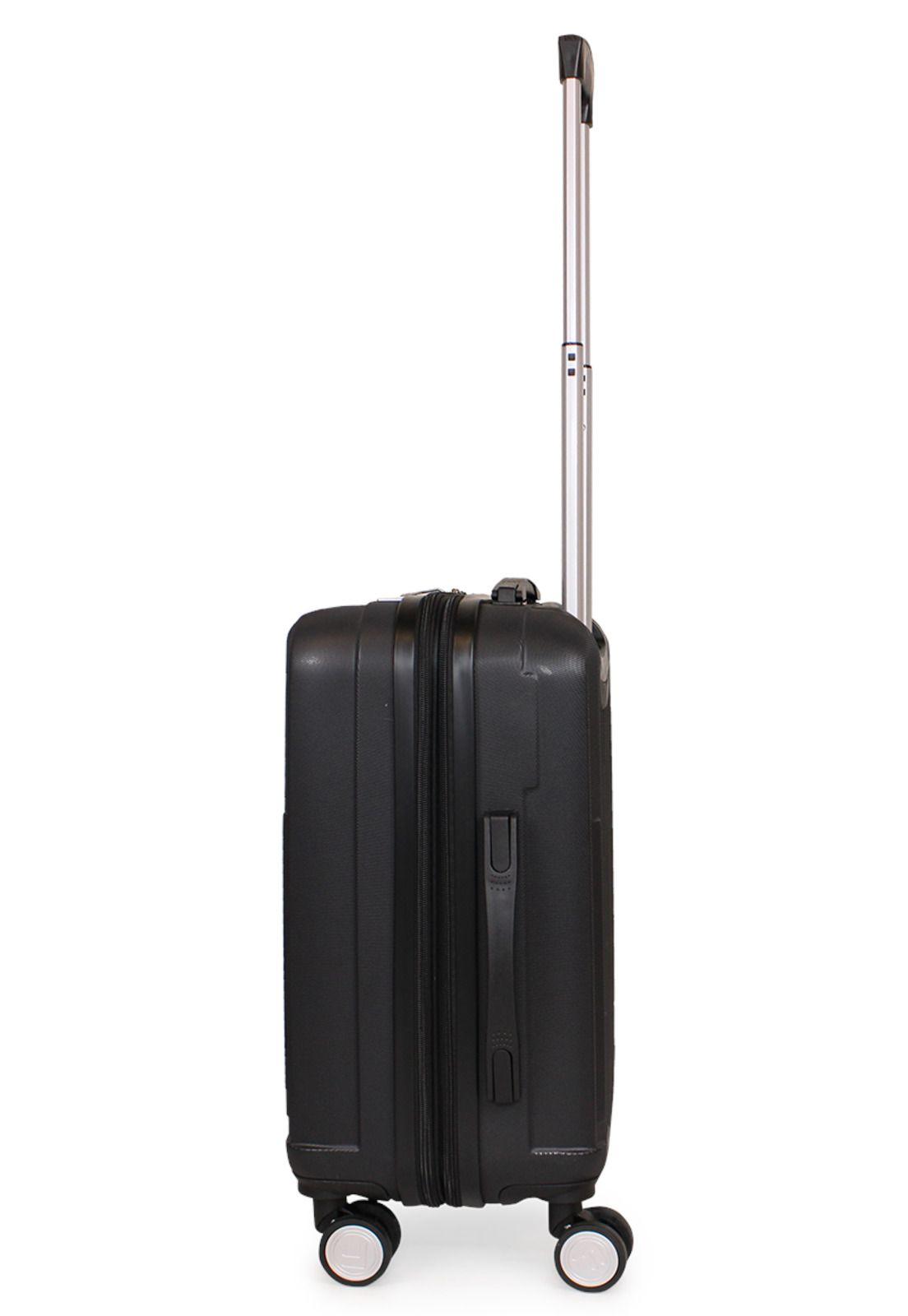 Pack Maleta cabina Flip negra 10kg + Neceser Spark Fila-4