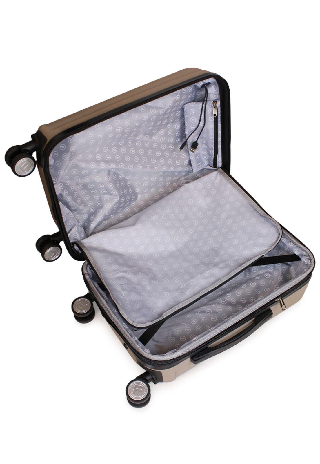 Pack Maleta cabina Flip café 10kg + Bolso Fila Bolonia-7