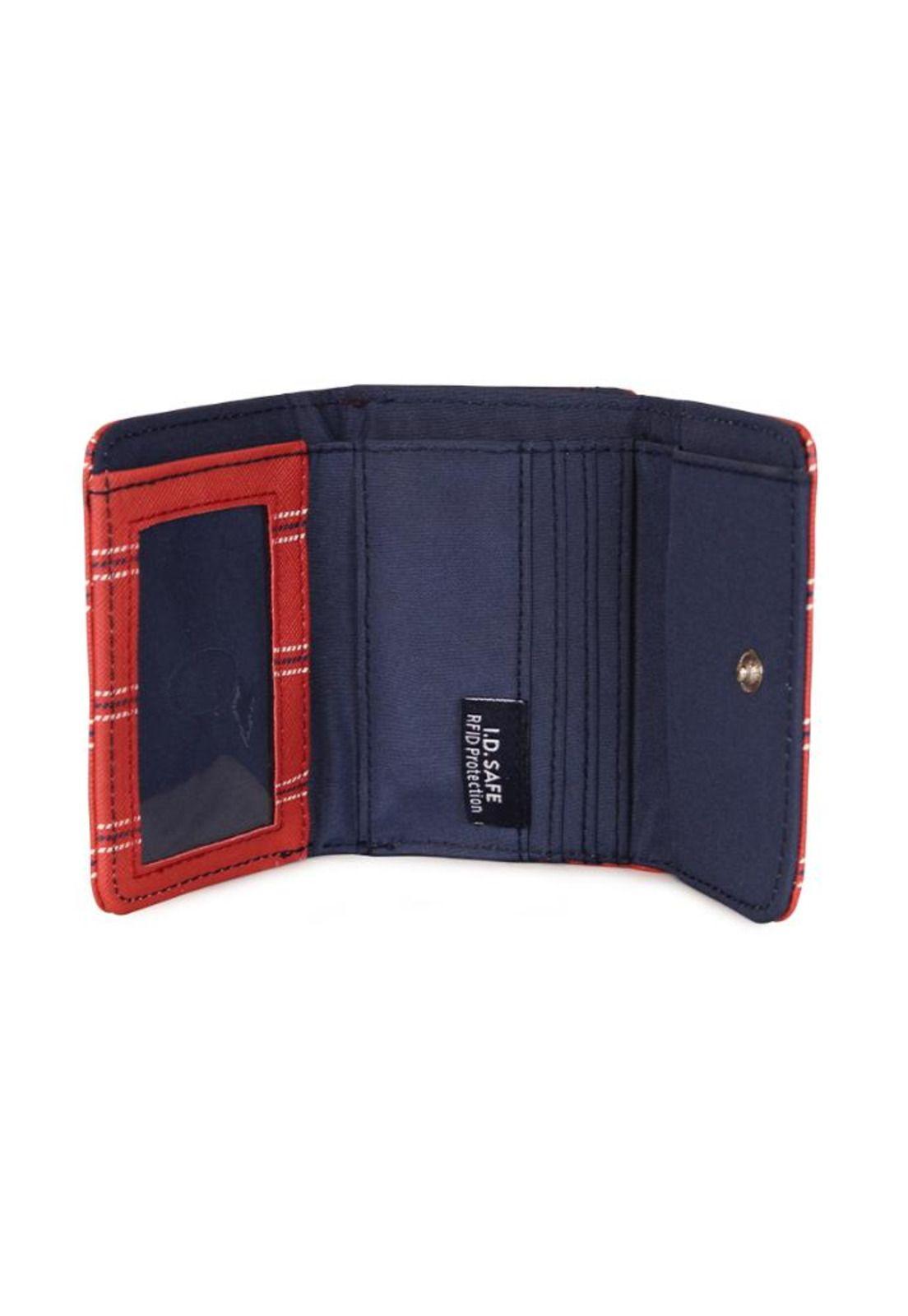 Billetera de mujer Irene roja Nautica-2