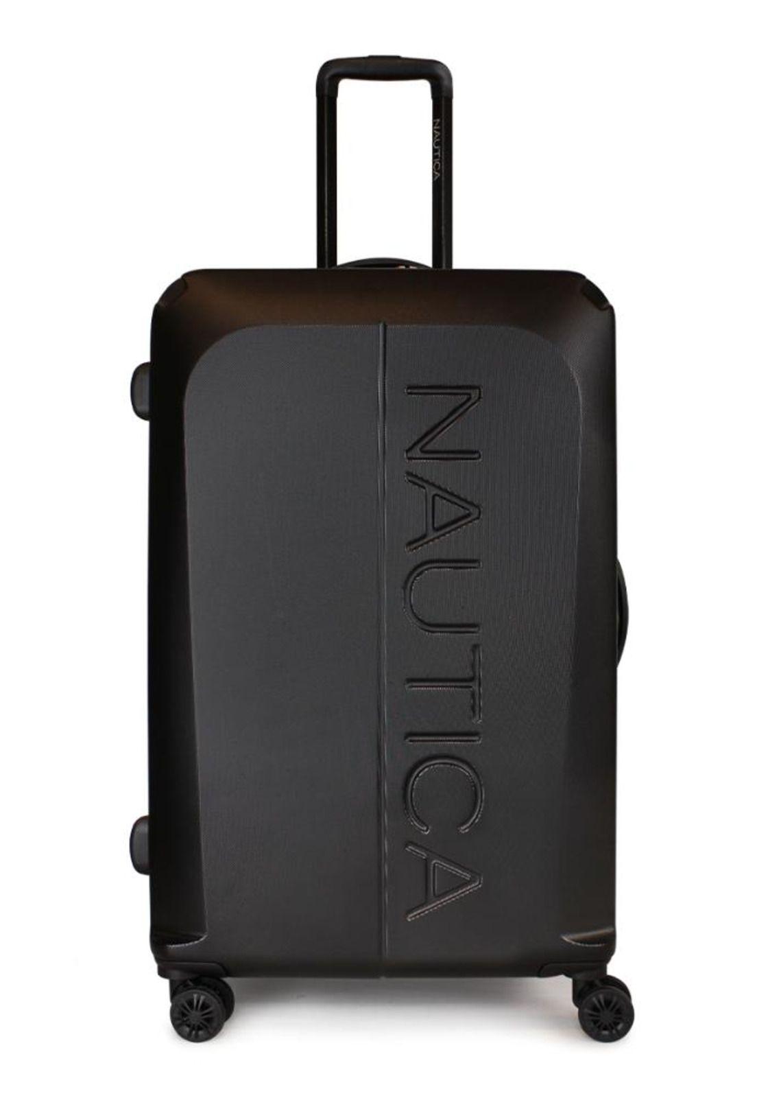 Set 3 piezas maleta Vesper negra cabina+mediana+grande Nautica-8