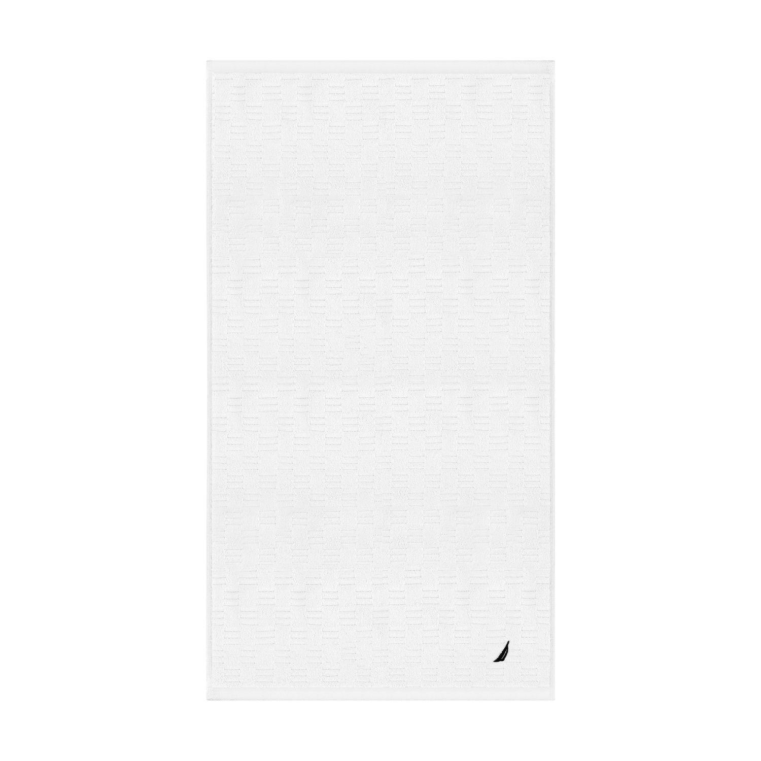 Toalla de Baño Cuerpo SAVOY Nautica Home 76x137cm 100% algodón ultra suave blanca-5