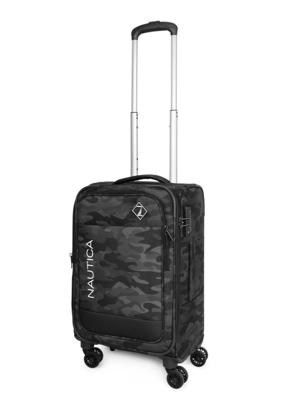 Maleta blanda de tela Barham S de cabina negra Nautica-5