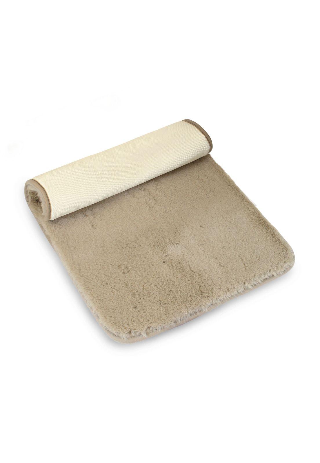 Alfombra de baño Nautica ultra suave 40x60cm beige-2