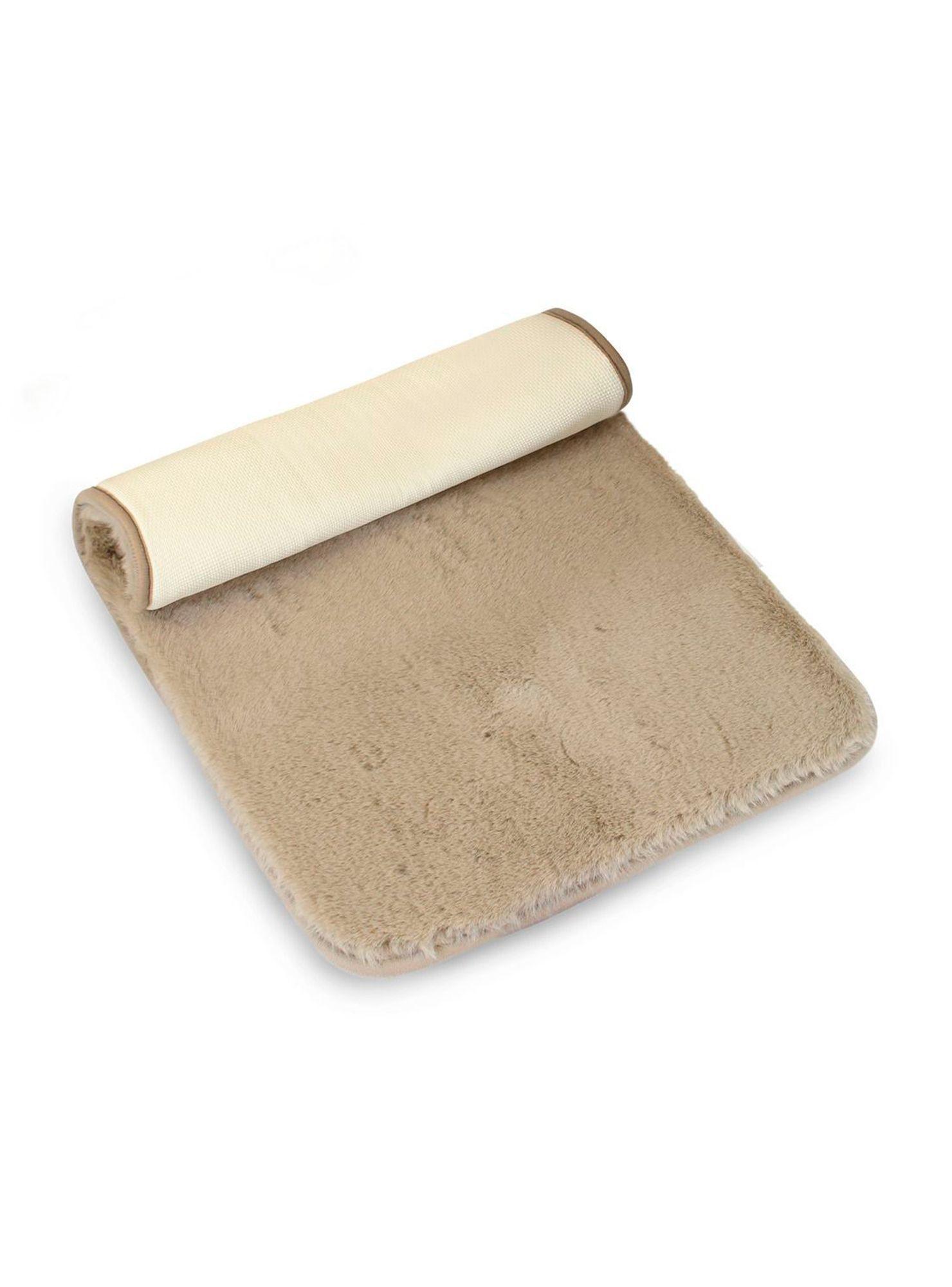Alfombra de baño Nautica Home ultra suave 40x60cm beige-2