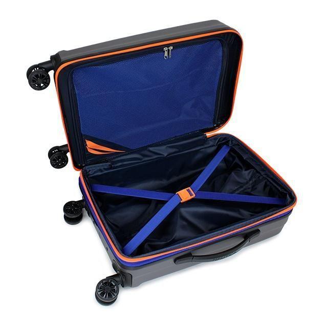 Maleta cabina S Vesper Gris + Cojín Cervical Azul-1