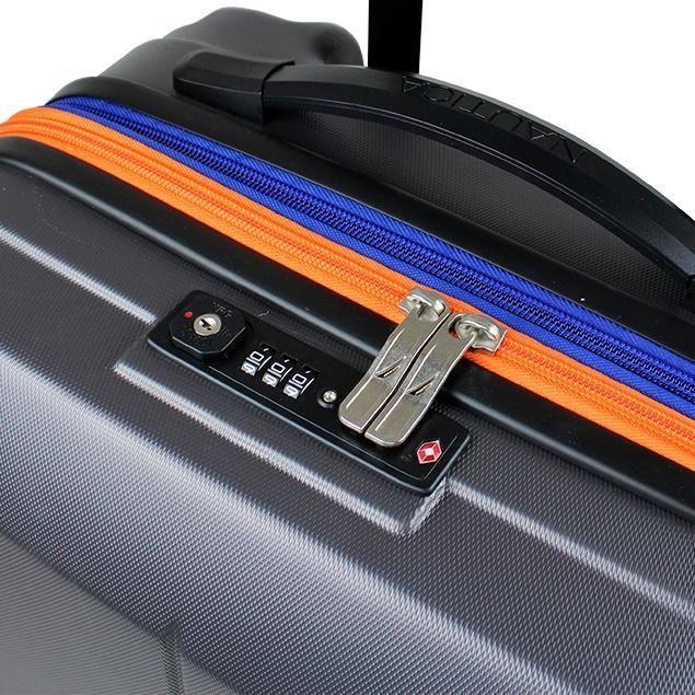 Maleta cabina S Vesper Gris + Cojín Cervical Azul-2