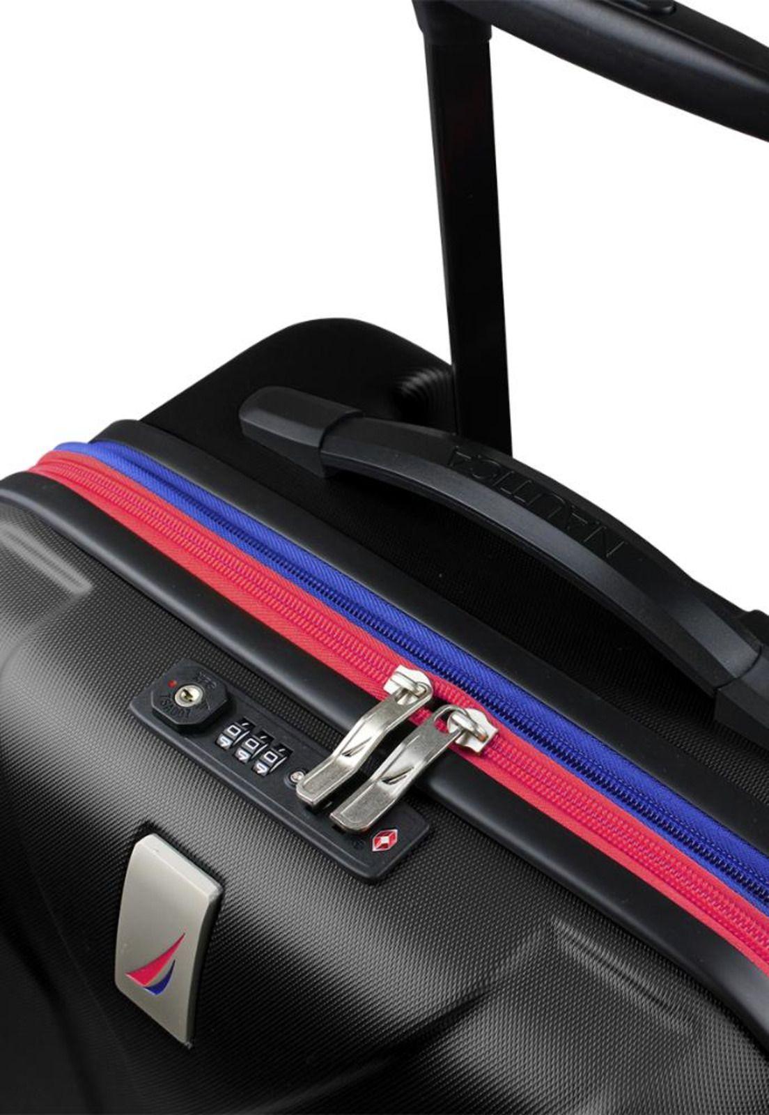 Set 3 maletas Prime S+M+L negra Nautica-1