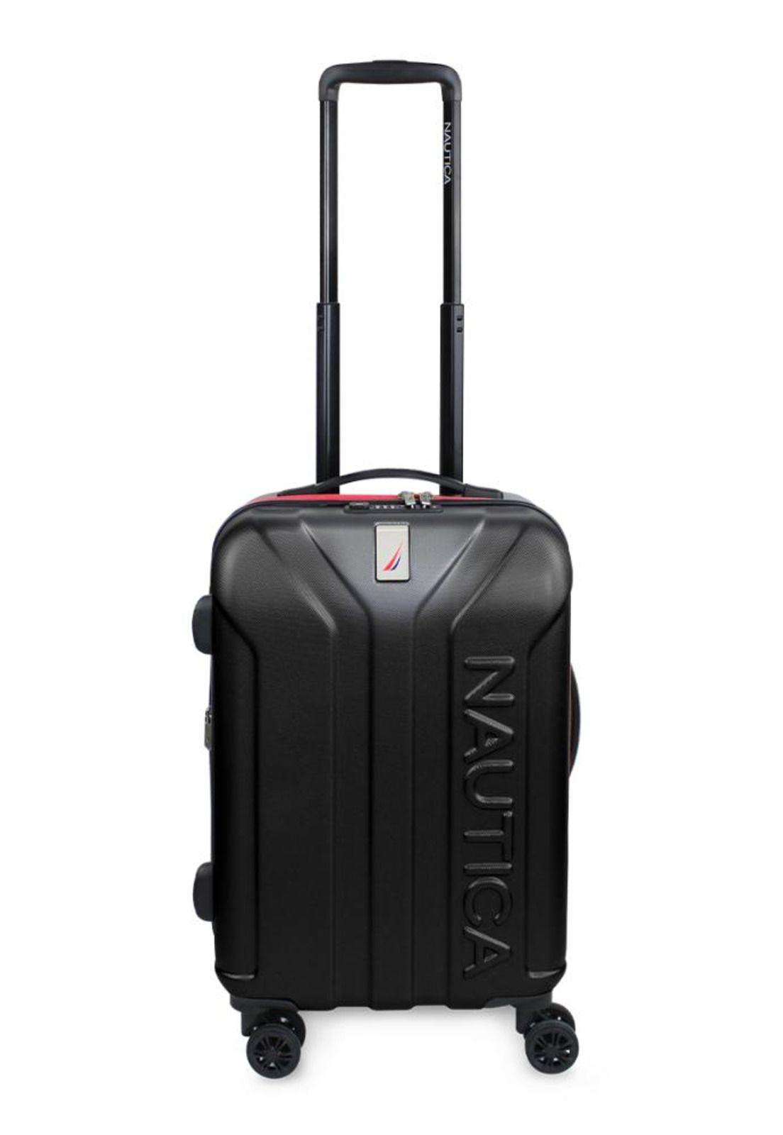 Set 3 maletas Prime S+M+L negra Nautica-5