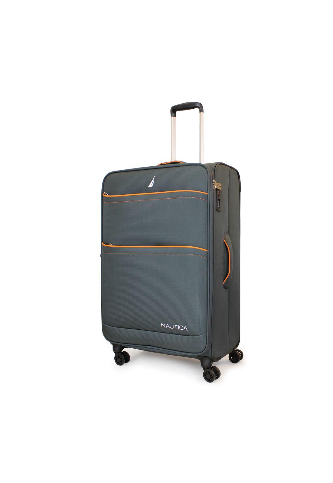 Maleta de tela grande Nautica Lisboa L 23kg gris-5
