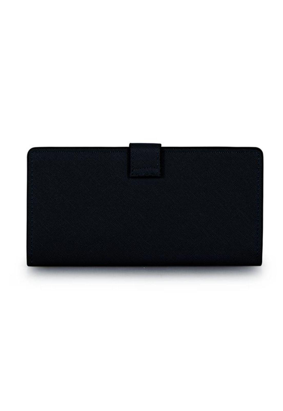 Billetera mujer Vesta azul Carven-5