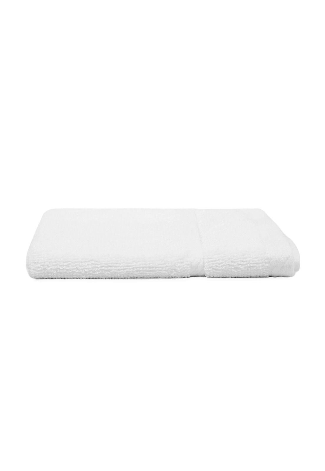 Toalla de cara SIGNATURE Nautica 100% algodón 33x33cm premium blanco-2