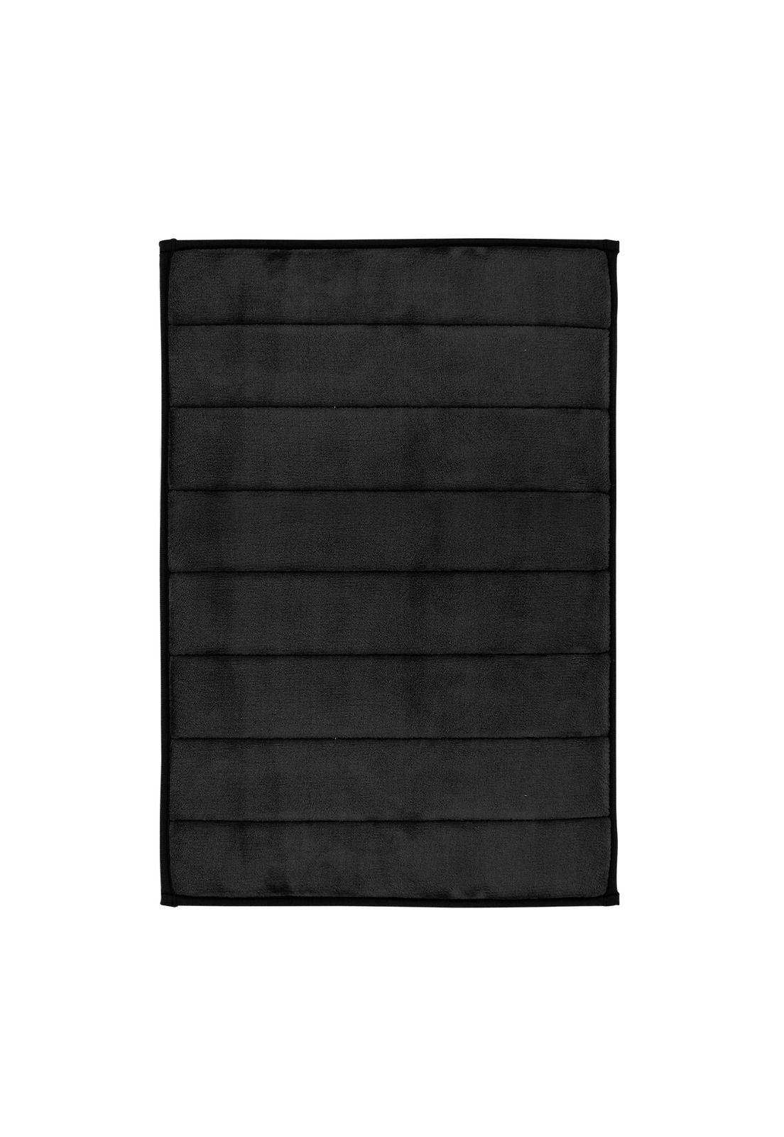 Alfombra de baño Nautica 40x60cm coralina ultra suave negro-5