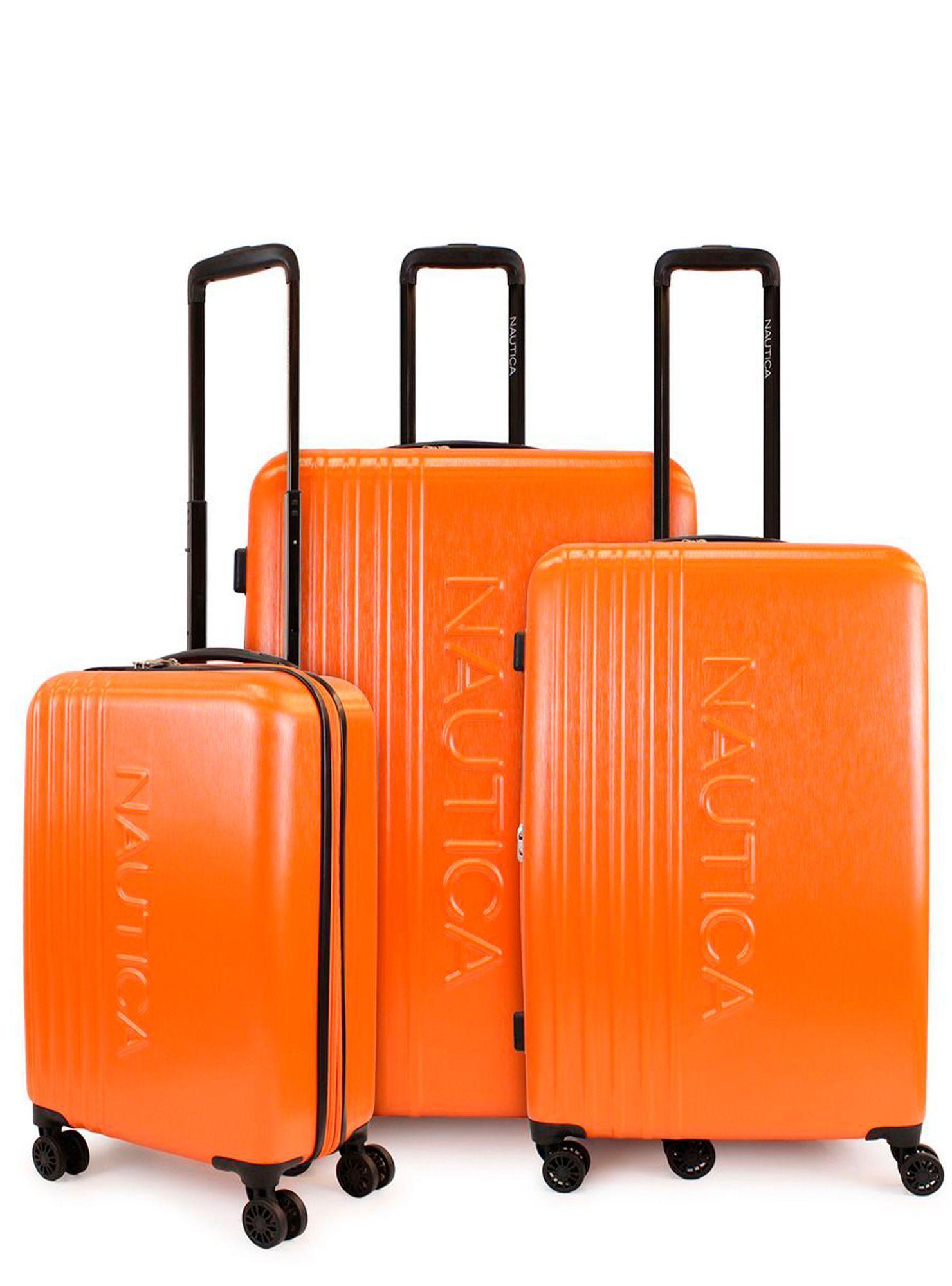 Set de 3 maletas S+M+L Nautica Summer orange-0