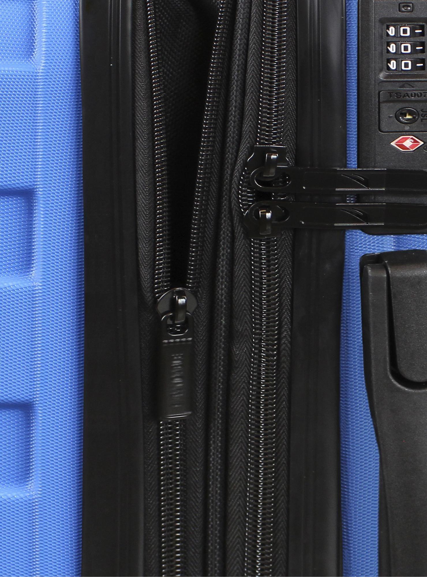 Maleta cabina S Soho Celeste + Cojín Cervical Negra-azul -3