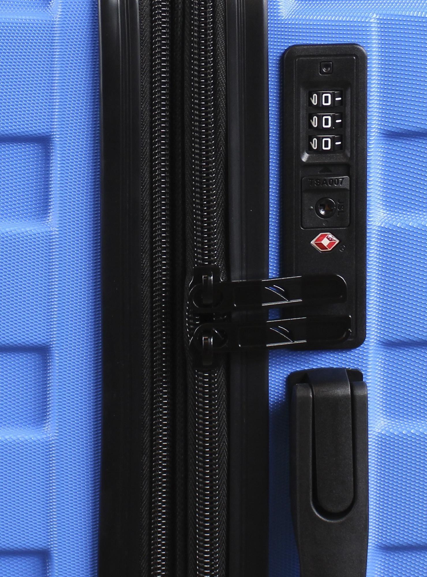 Maleta cabina S Soho Celeste + Cojín Cervical Negra-azul -4