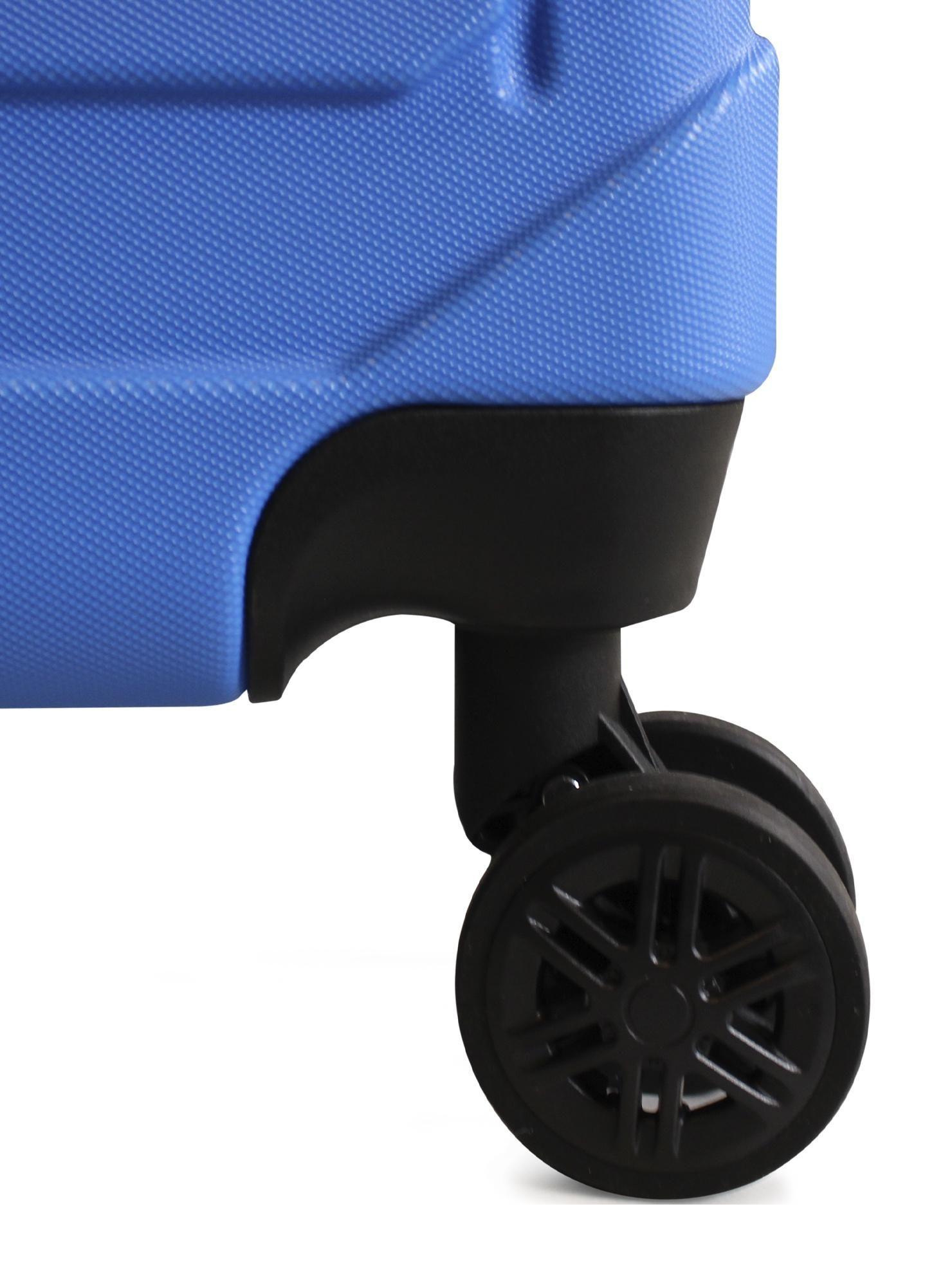 Maleta cabina S Soho Celeste + Cojín Cervical Negra-azul -5