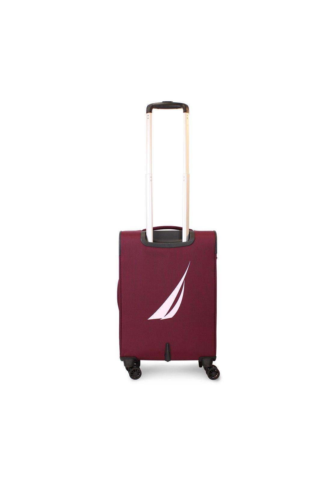 Maleta de tela S de cabina Nautica Marbella 10kg burdeo-7