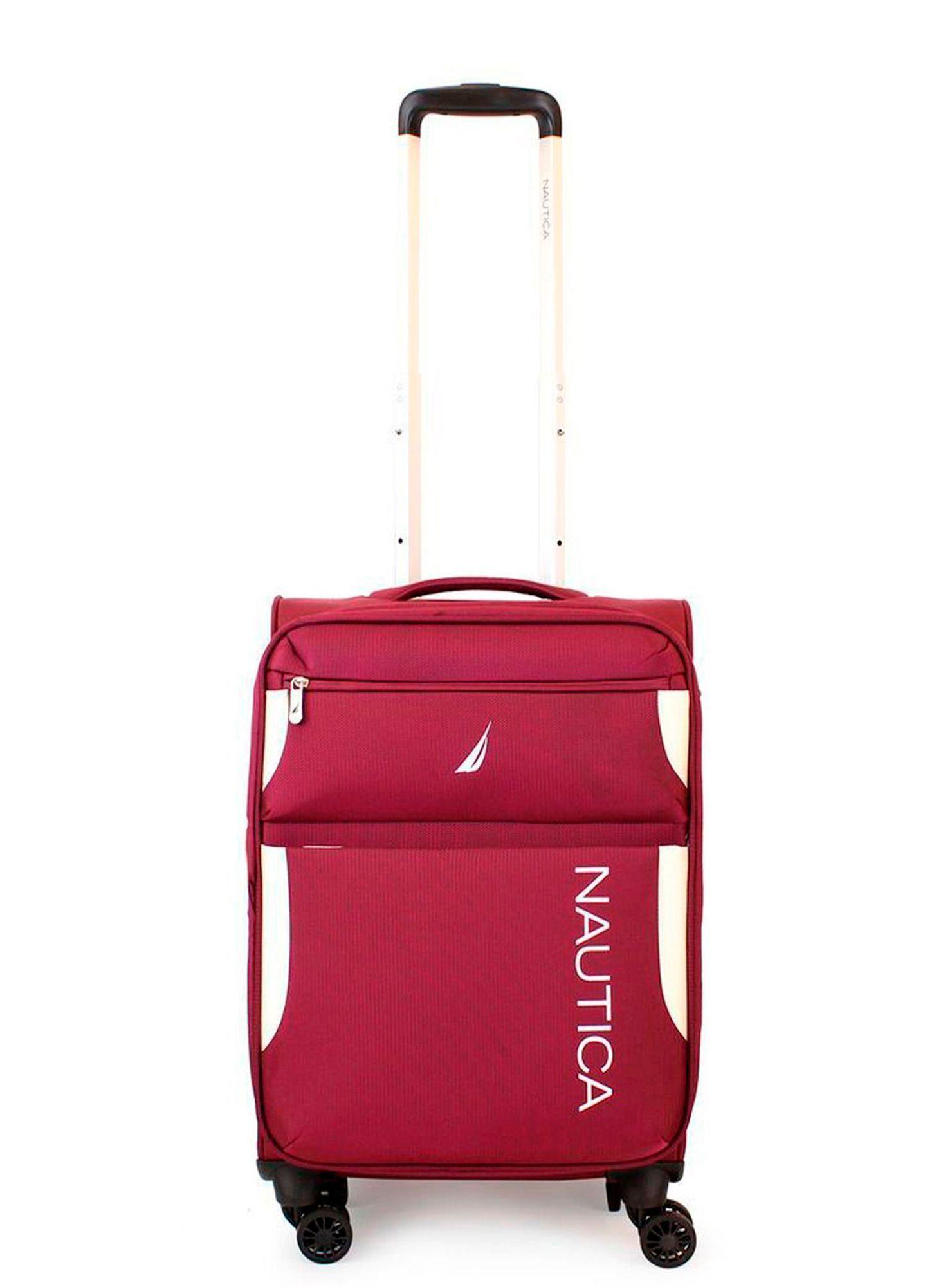 Maleta blanda de tela S de cabina Nautica Marbella 10kg burdeo-0