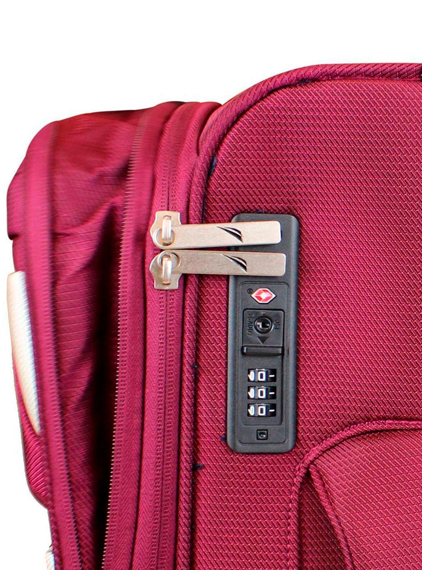 Maleta blanda de tela S de cabina Nautica Marbella 10kg burdeo-2