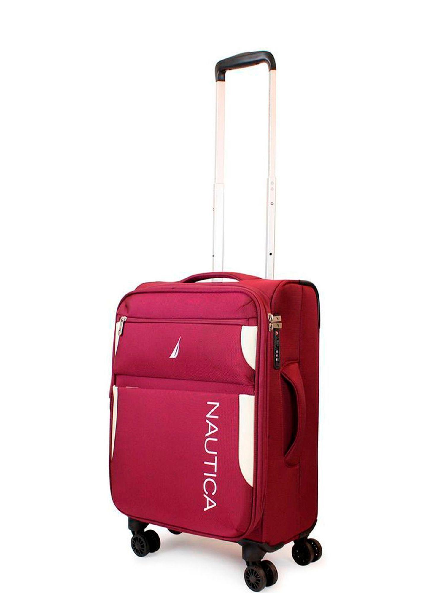 Maleta blanda de tela S de cabina Nautica Marbella 10kg burdeo-6