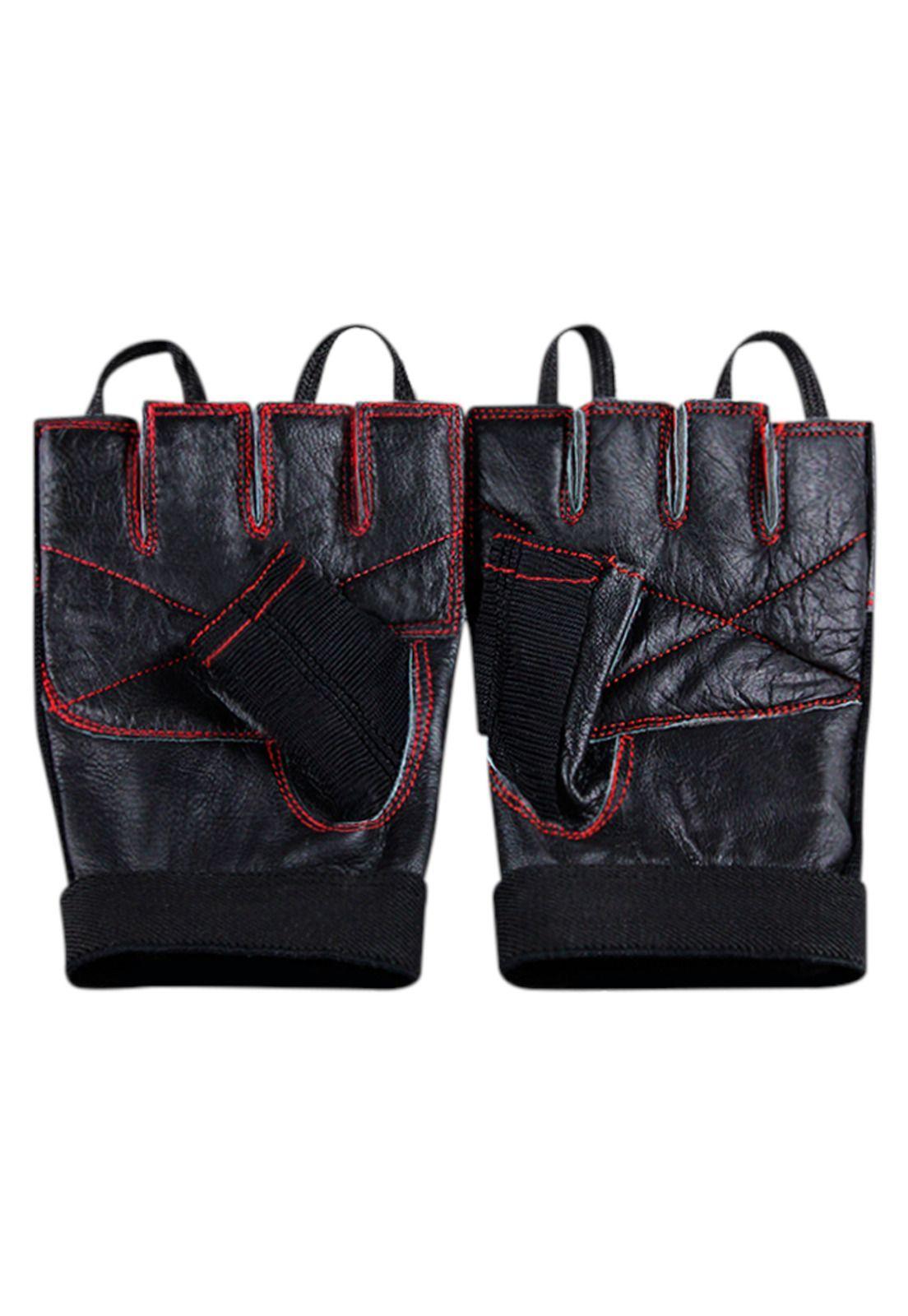 Guantes de entrenamiento M negro-rojo TKO-2