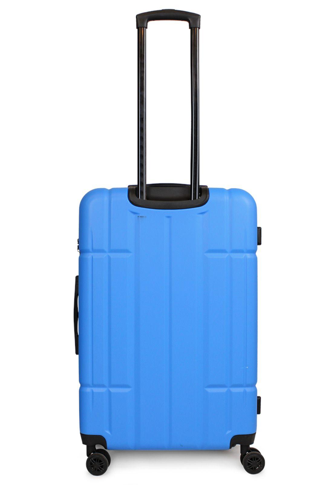Maleta mediana Amsterdam M 20Kg celeste Nautica-5