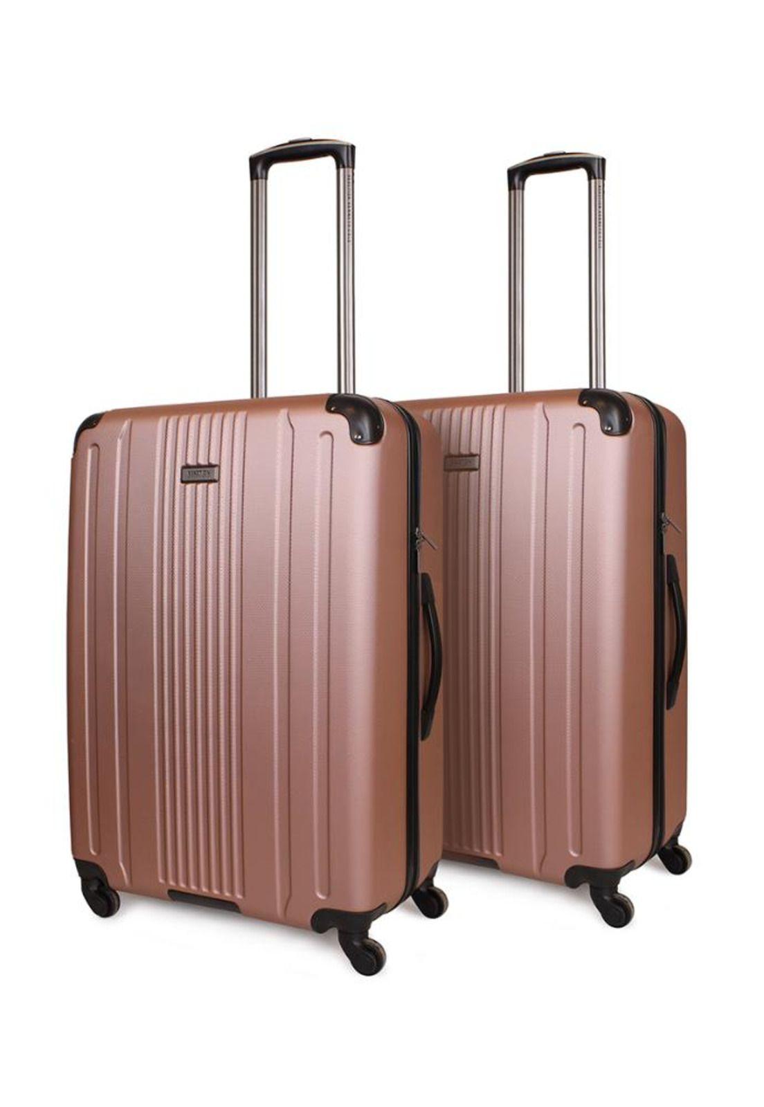 Pack 2 maletas medianas Porter 20kg M+M rosa Kenneth Cole-0