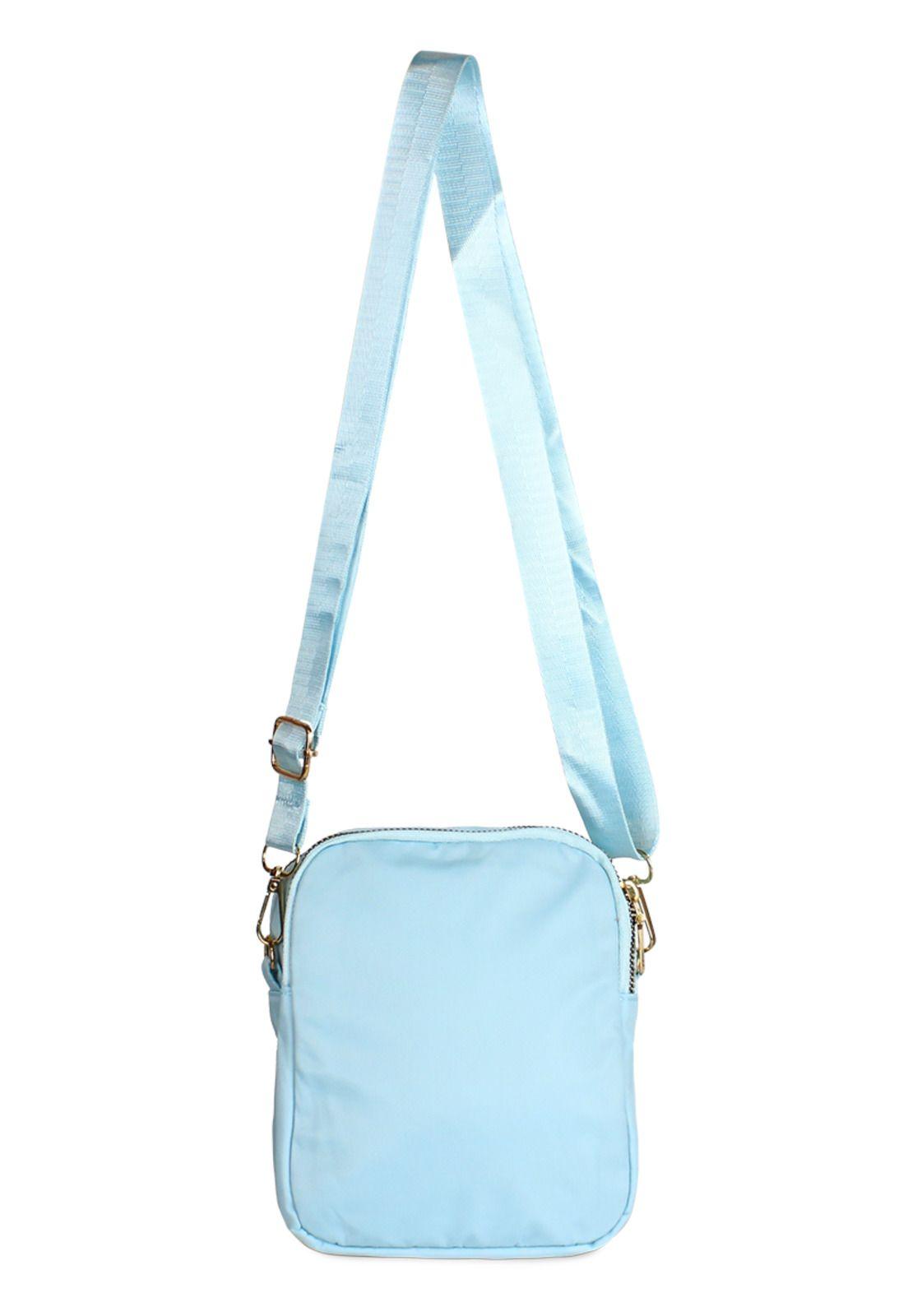 Cartera bandolera Isa celeste Anabella Sachi-3