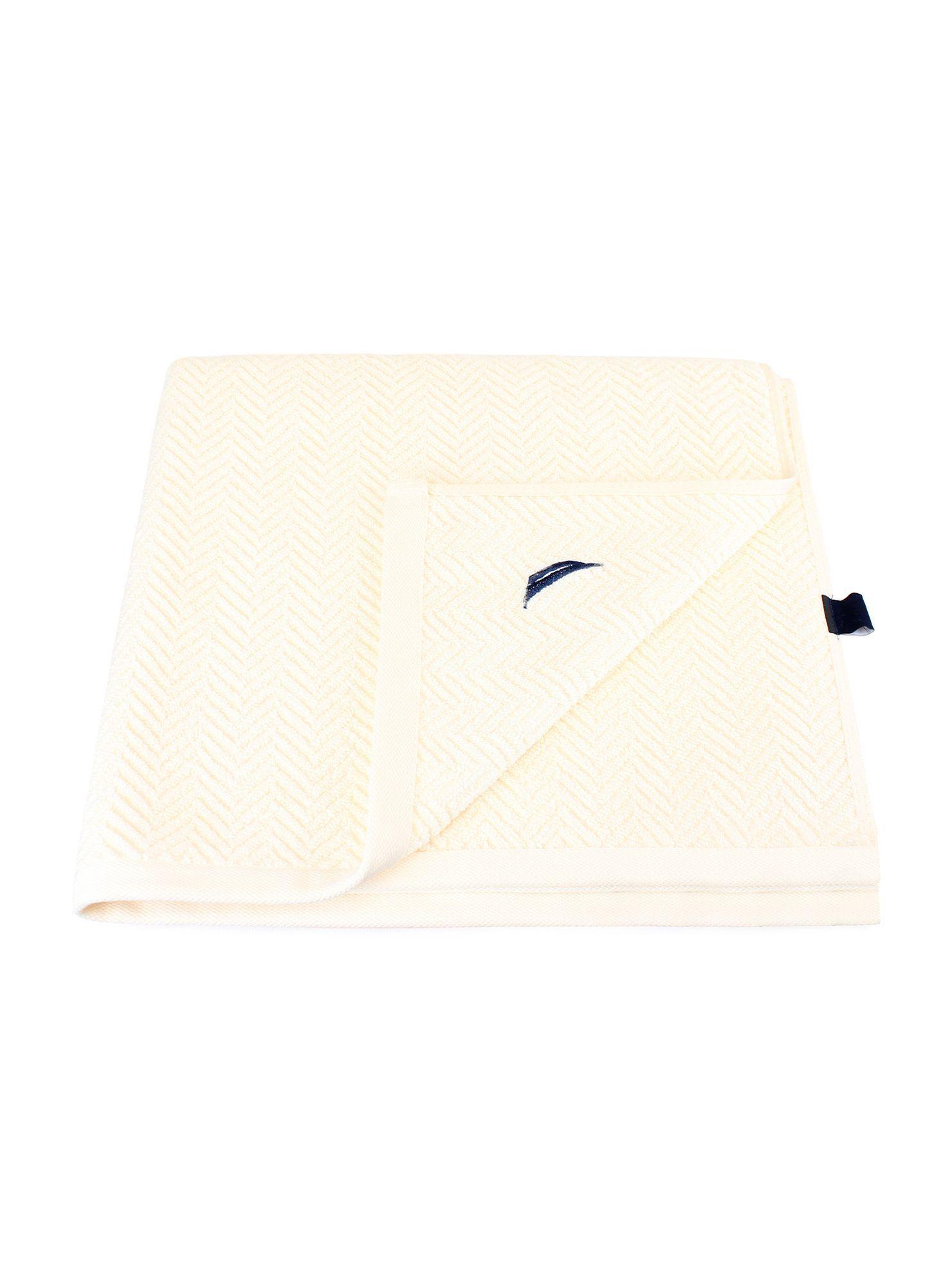 Toalla de Baño Cuerpo VIS Nautica Home 100% algodón suave 76x137cm crema-3
