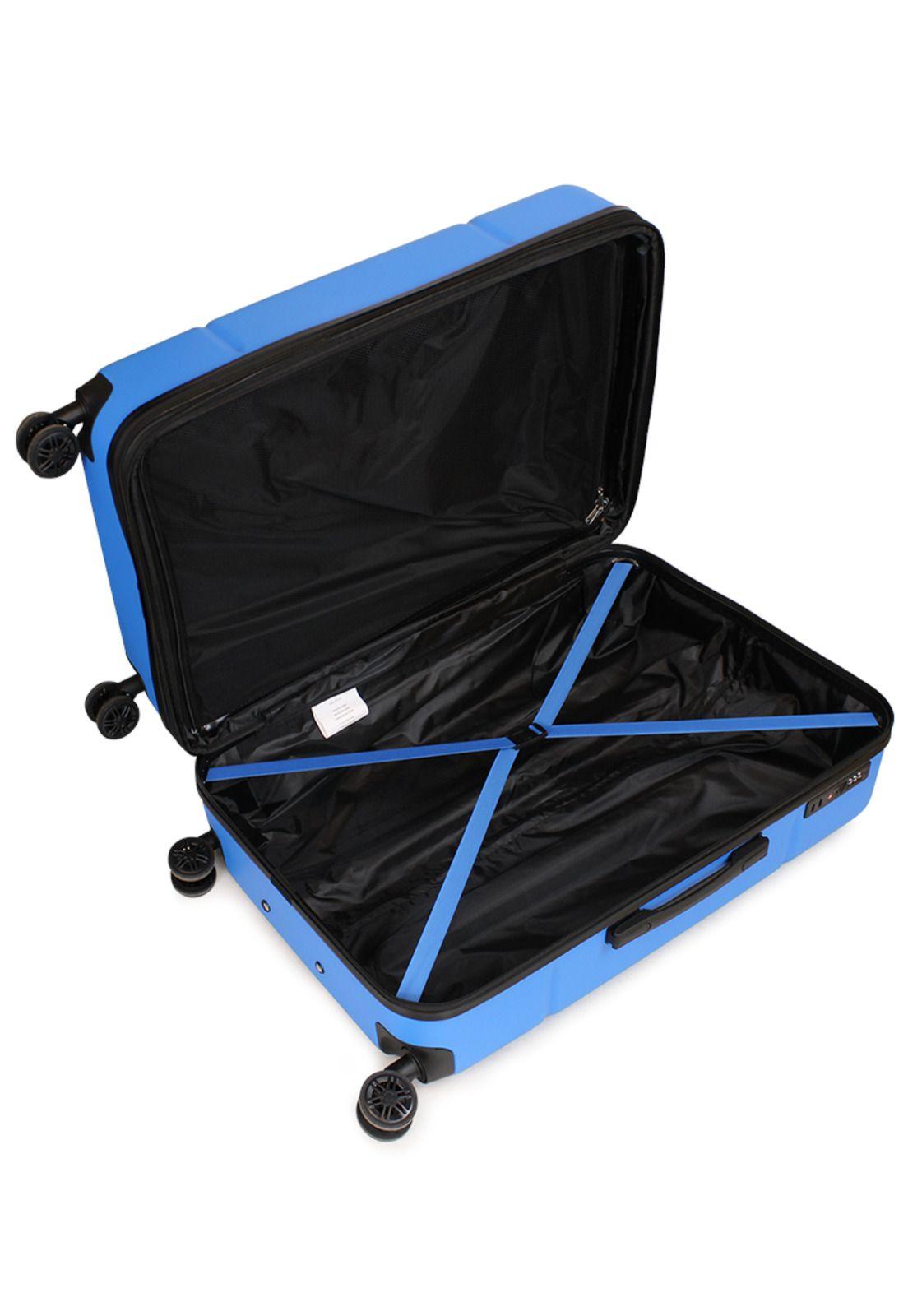 Pack Maleta grande Amsterdam 23k celeste + Organizador Nautica-3