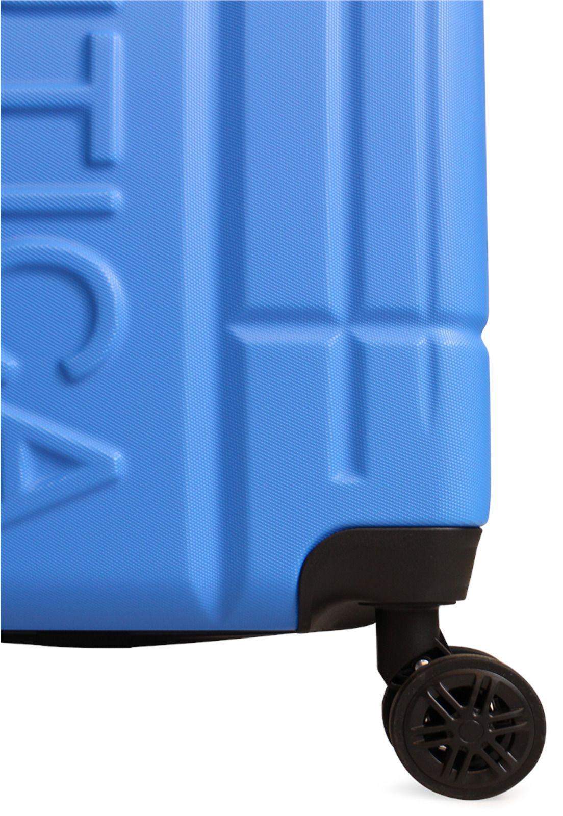 Pack Maleta grande Amsterdam 23k celeste + Organizador Nautica-5