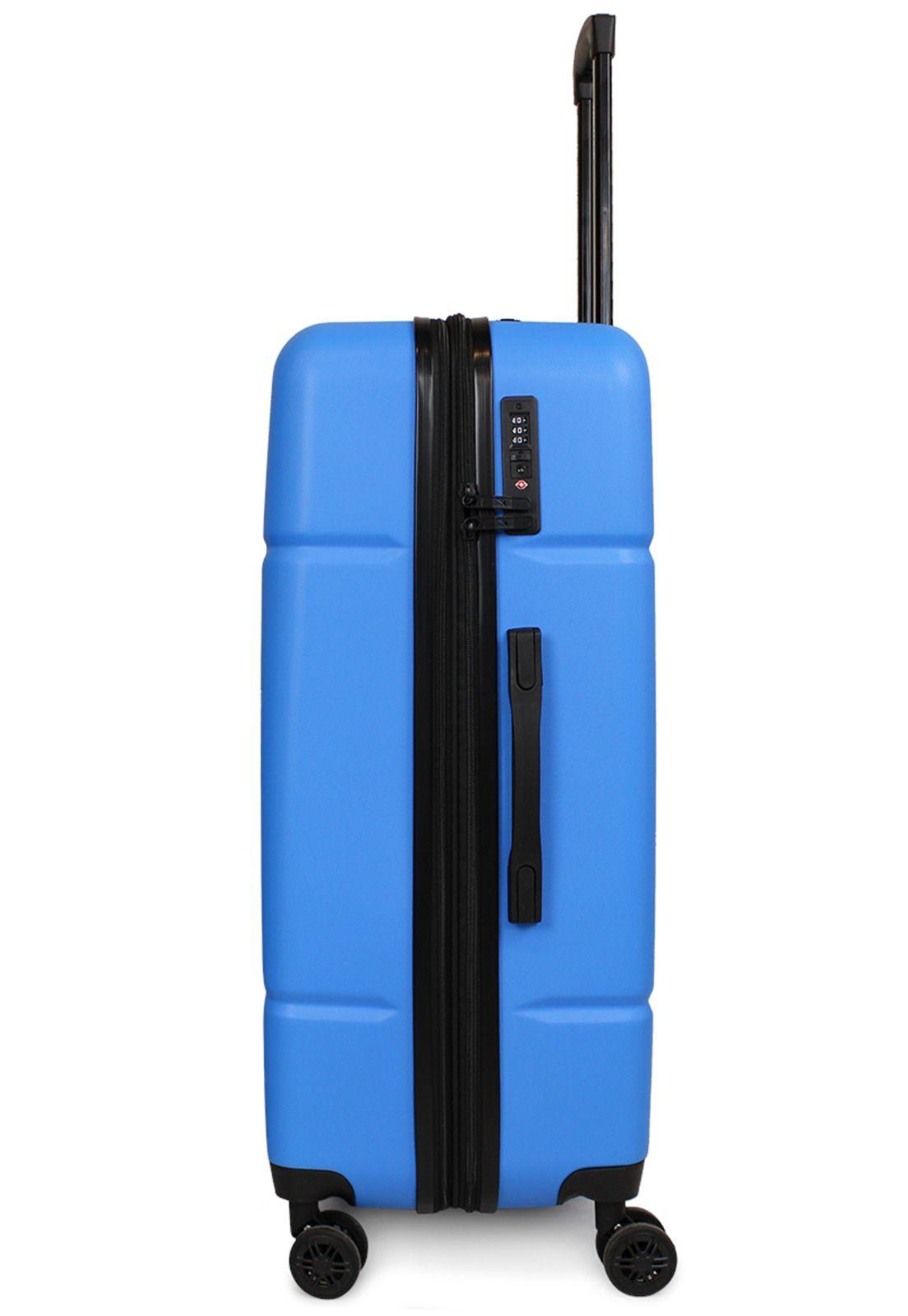 Pack Maleta grande Amsterdam 23k celeste + Organizador Nautica-7