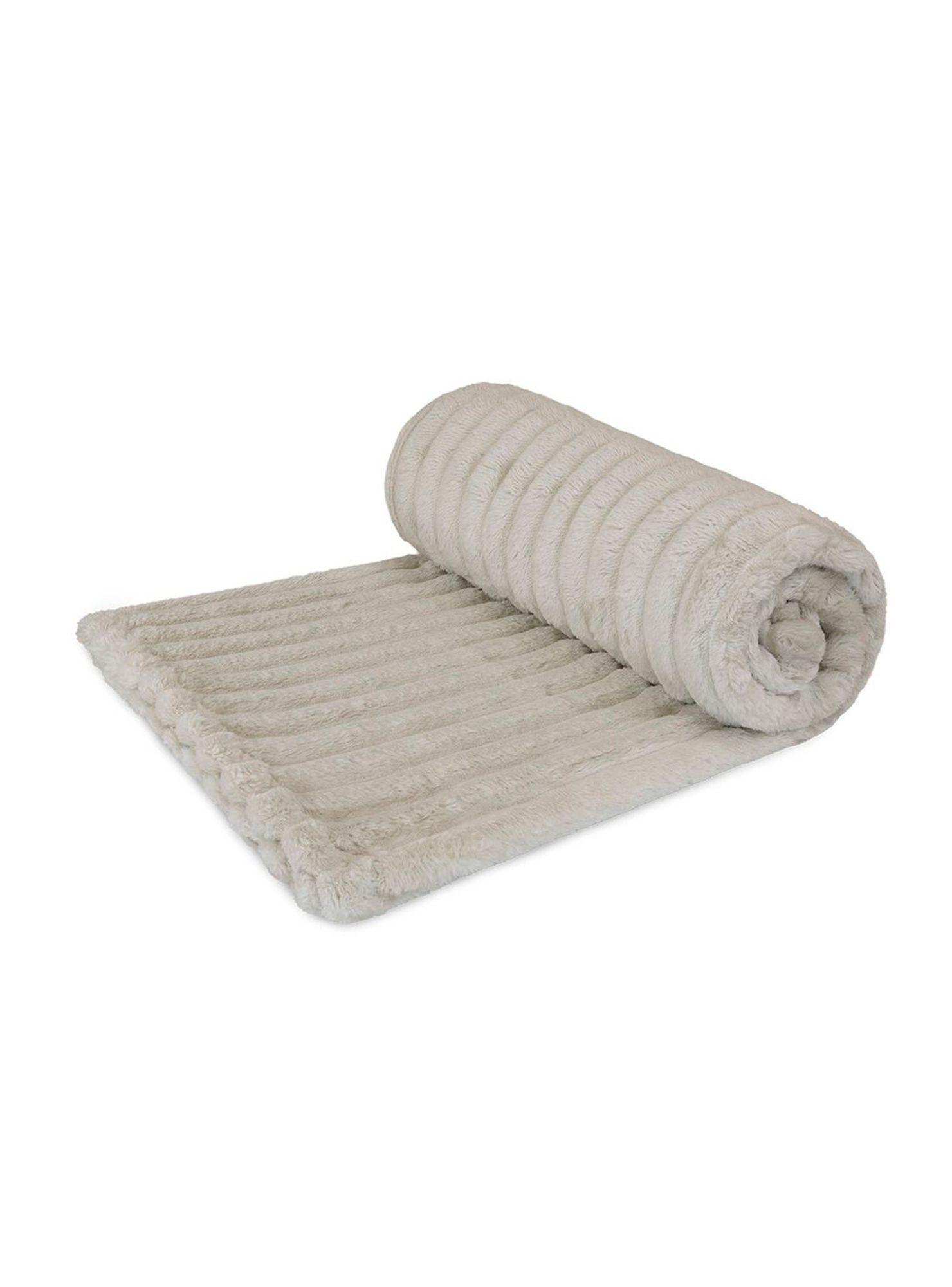 Manta de cama Nautica Home Jacquard Franela ultrasuave 127x152cm-3