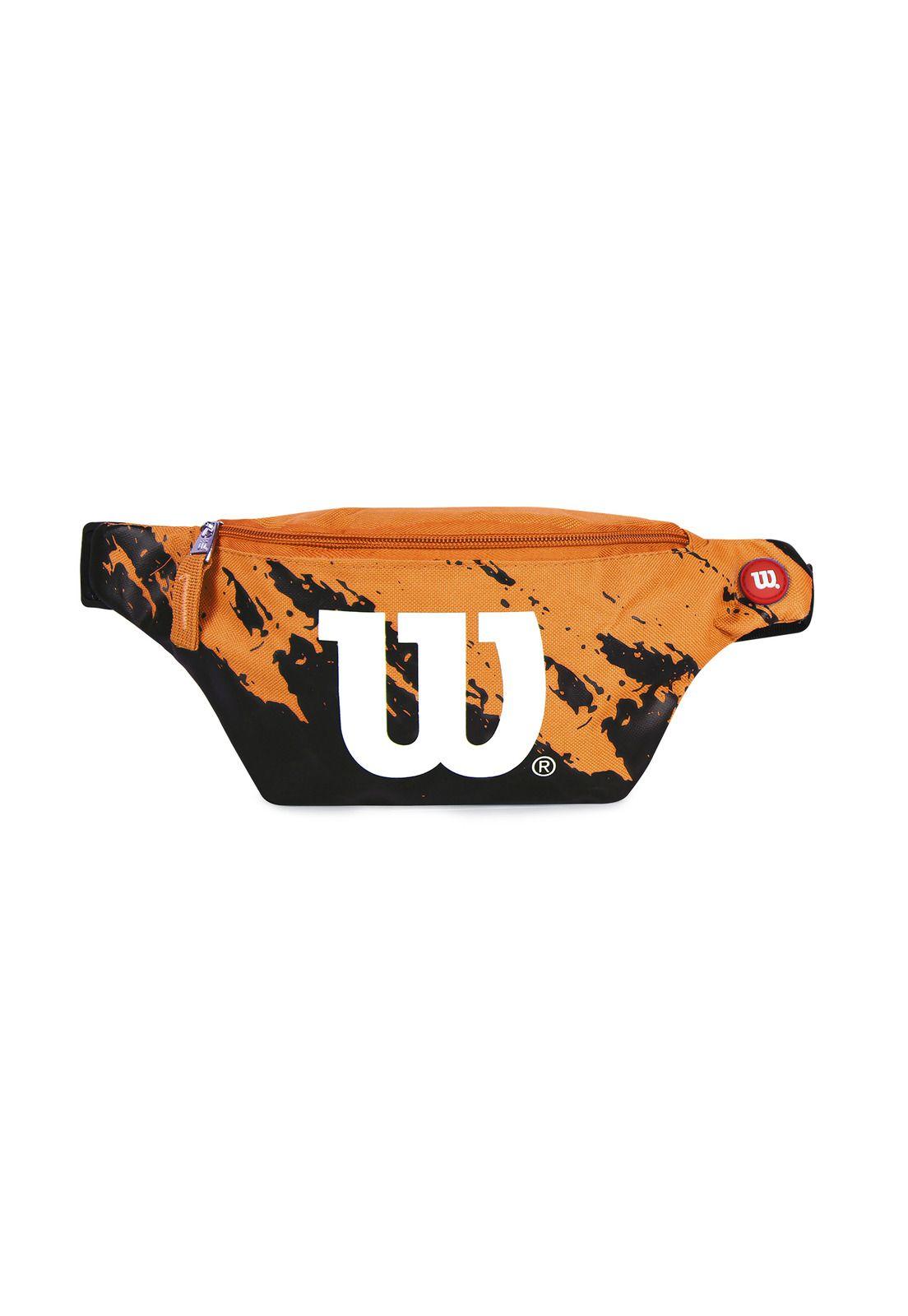 Pack Wilson Bandolera Jarbinks negro-gris + Banano Apolo orange-5