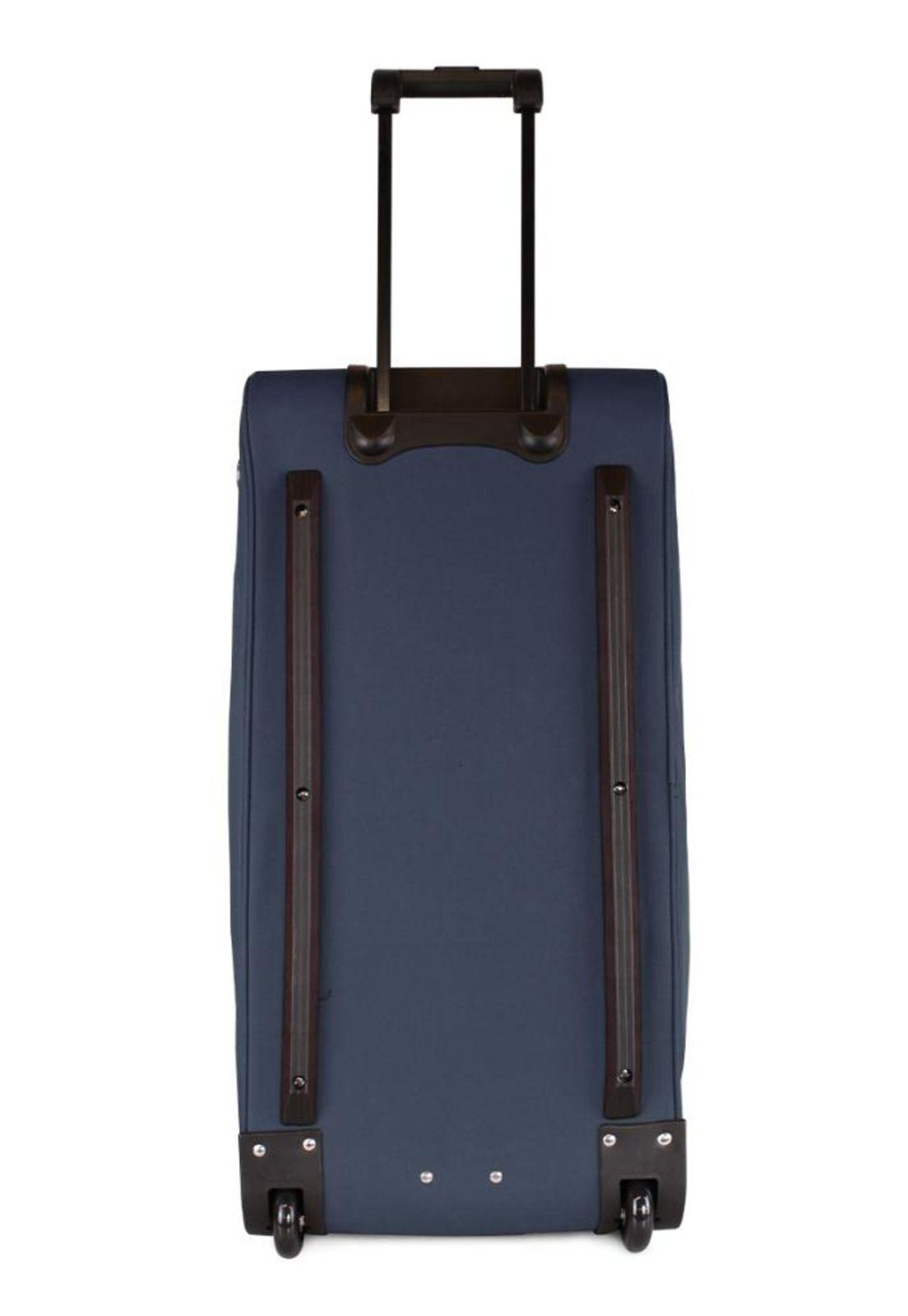 Bolso de viaje con ruedas Kross L 131 lts azul + Candado F-3