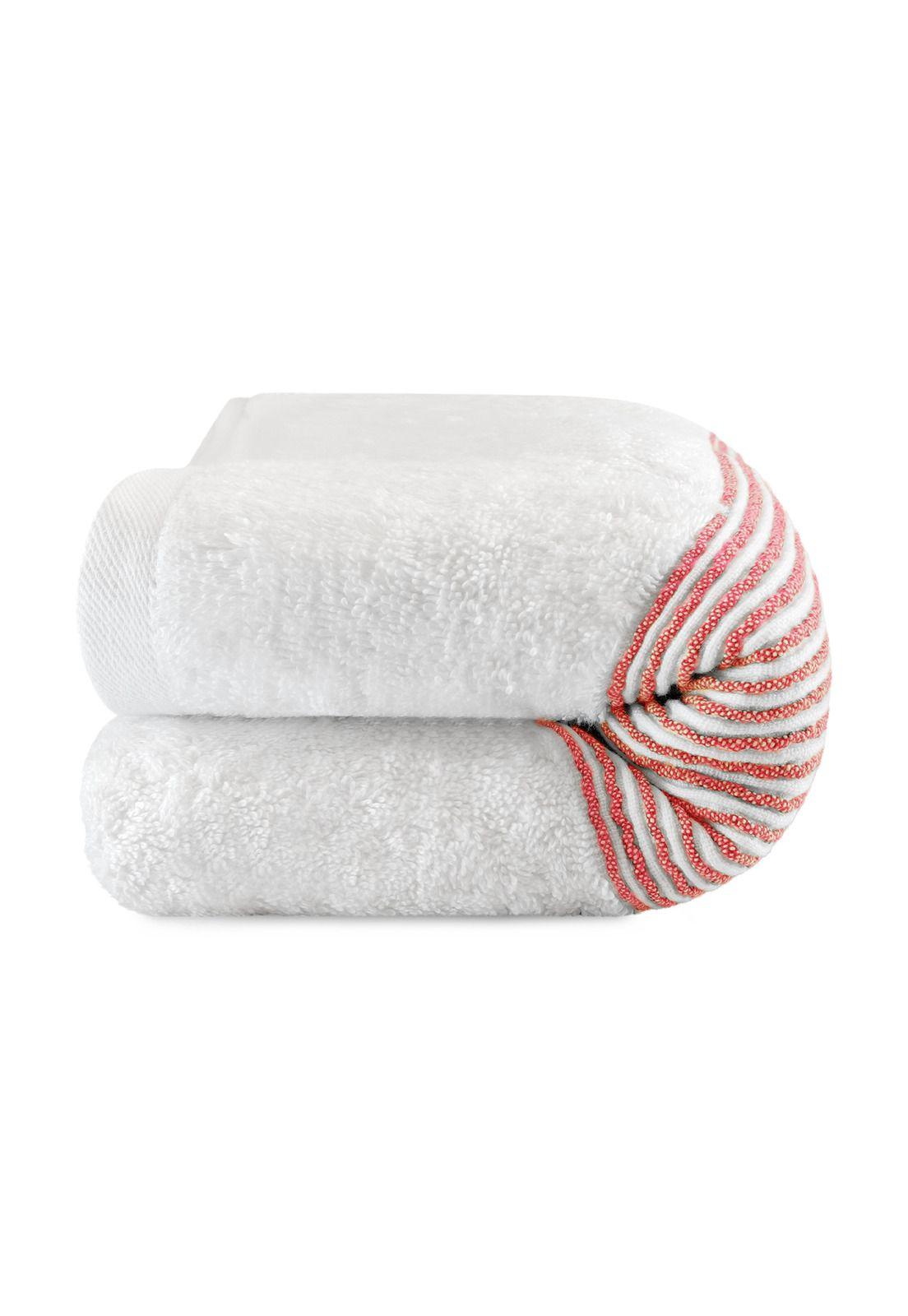 Toalla de Baño Cuerpo MAV Nautica Home 100% algodón suave 76x137cm rojo-2