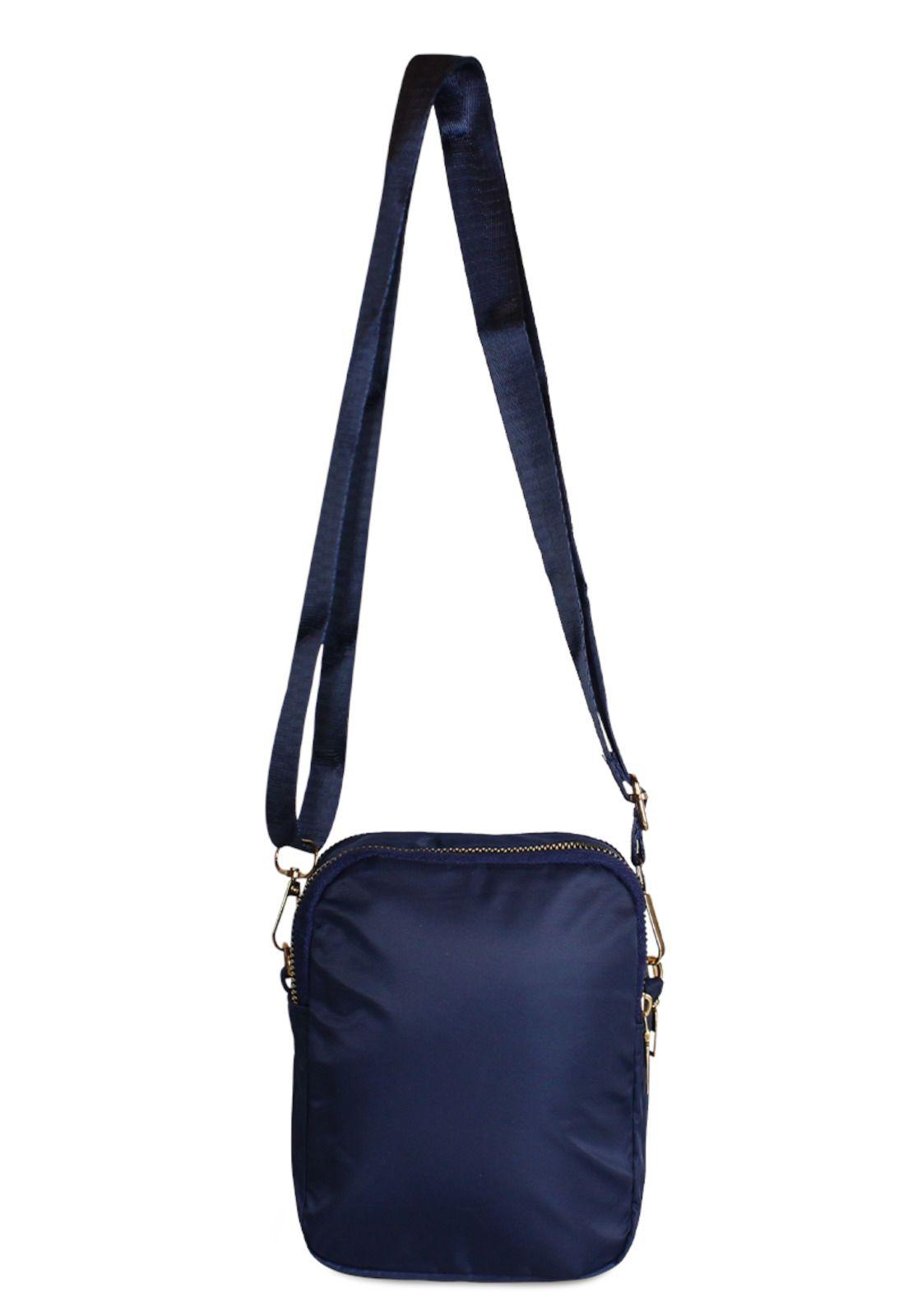 Cartera bandolera Isa azul Anabella Sachi-3