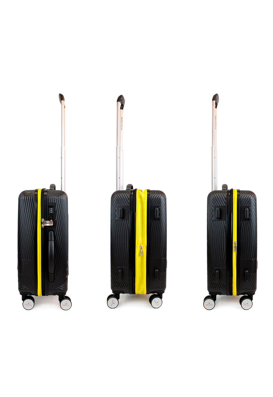 Maleta de cabina Nautica S 10kg Bahamas negra-6